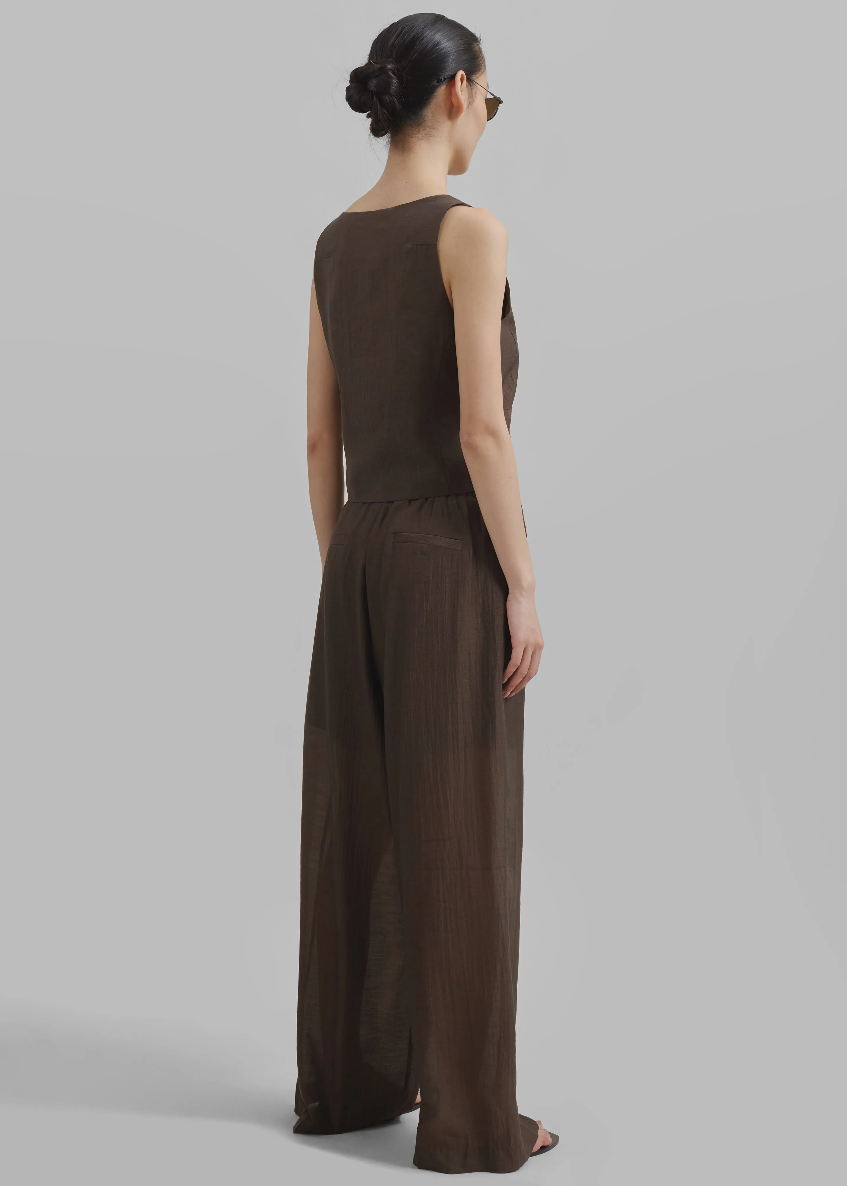 Selene Vest - Chocolate