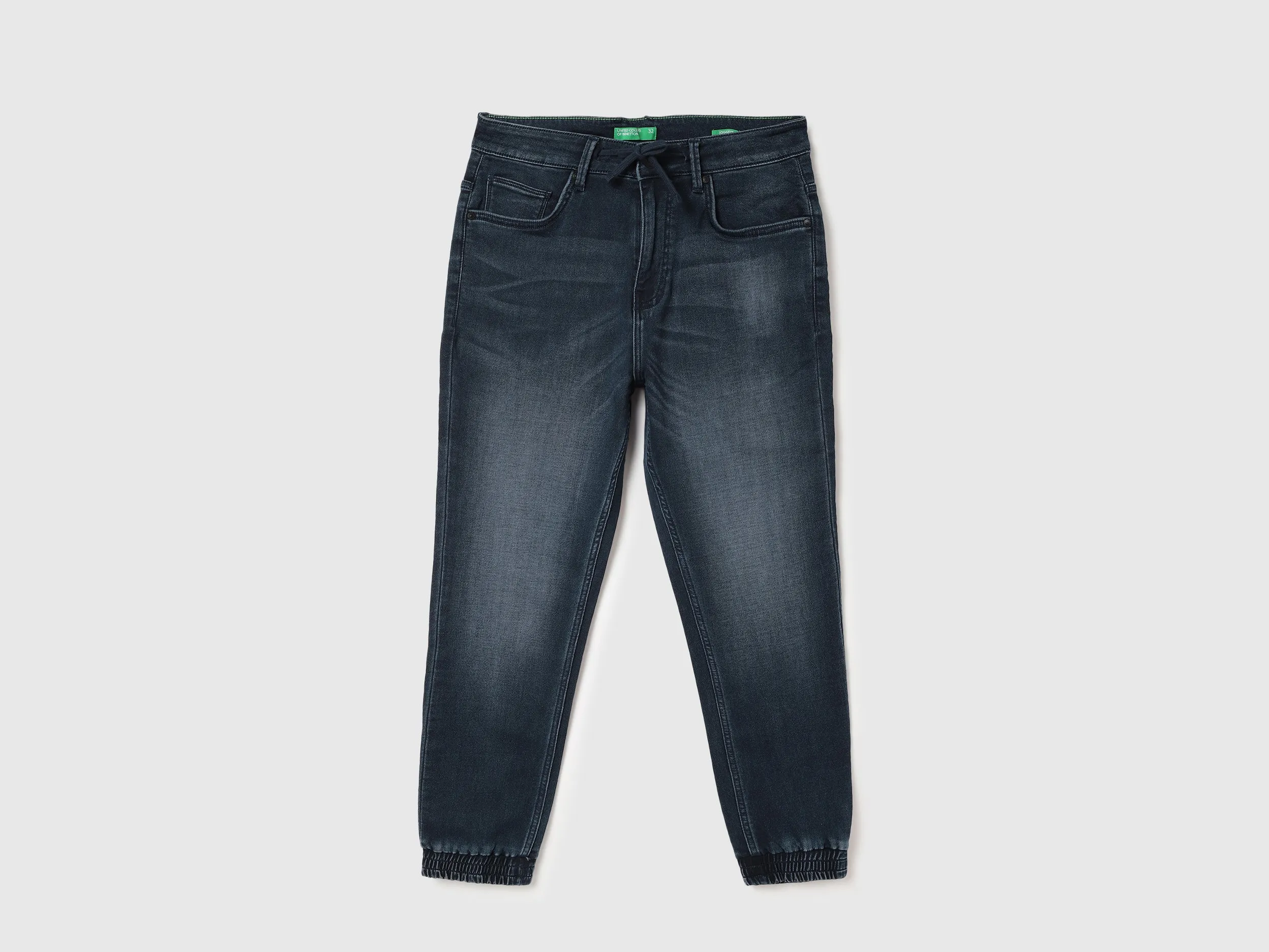 Solid Jogger Fit Jeans