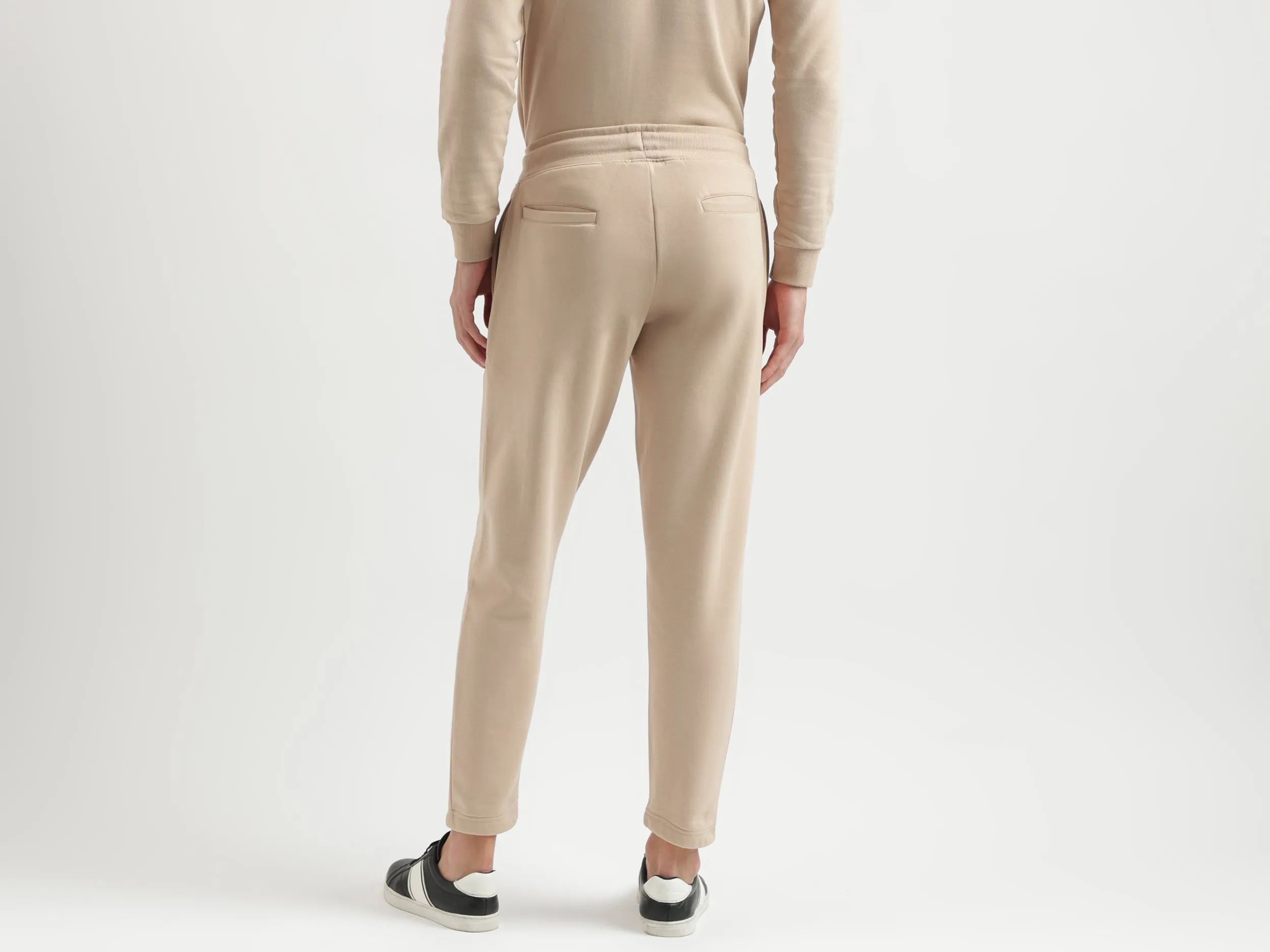 Solid Pattern Regular Fit Trousers
