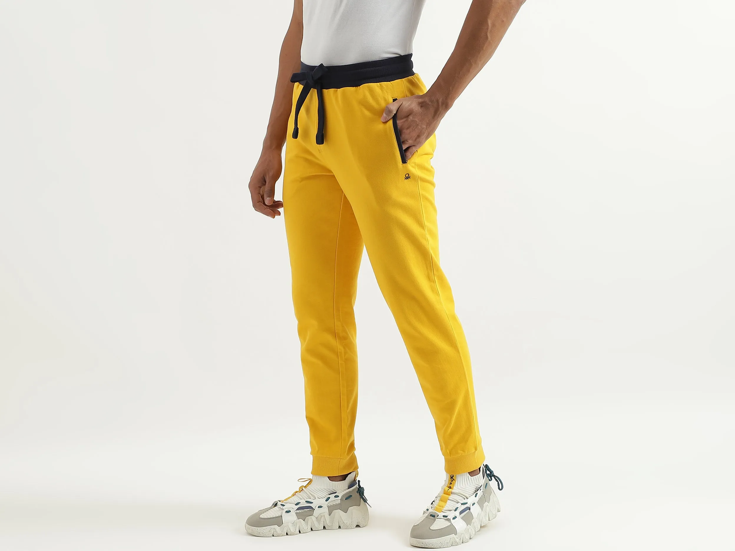 Solid Regular Fit Trousers
