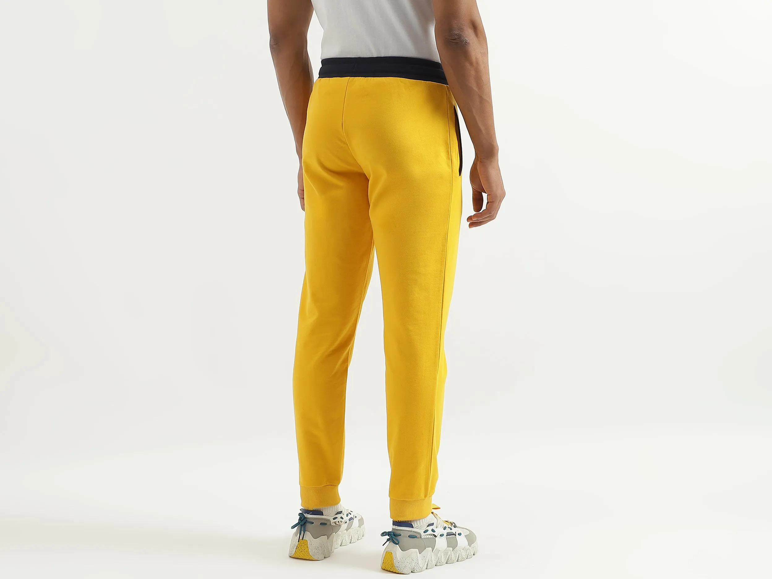 Solid Regular Fit Trousers