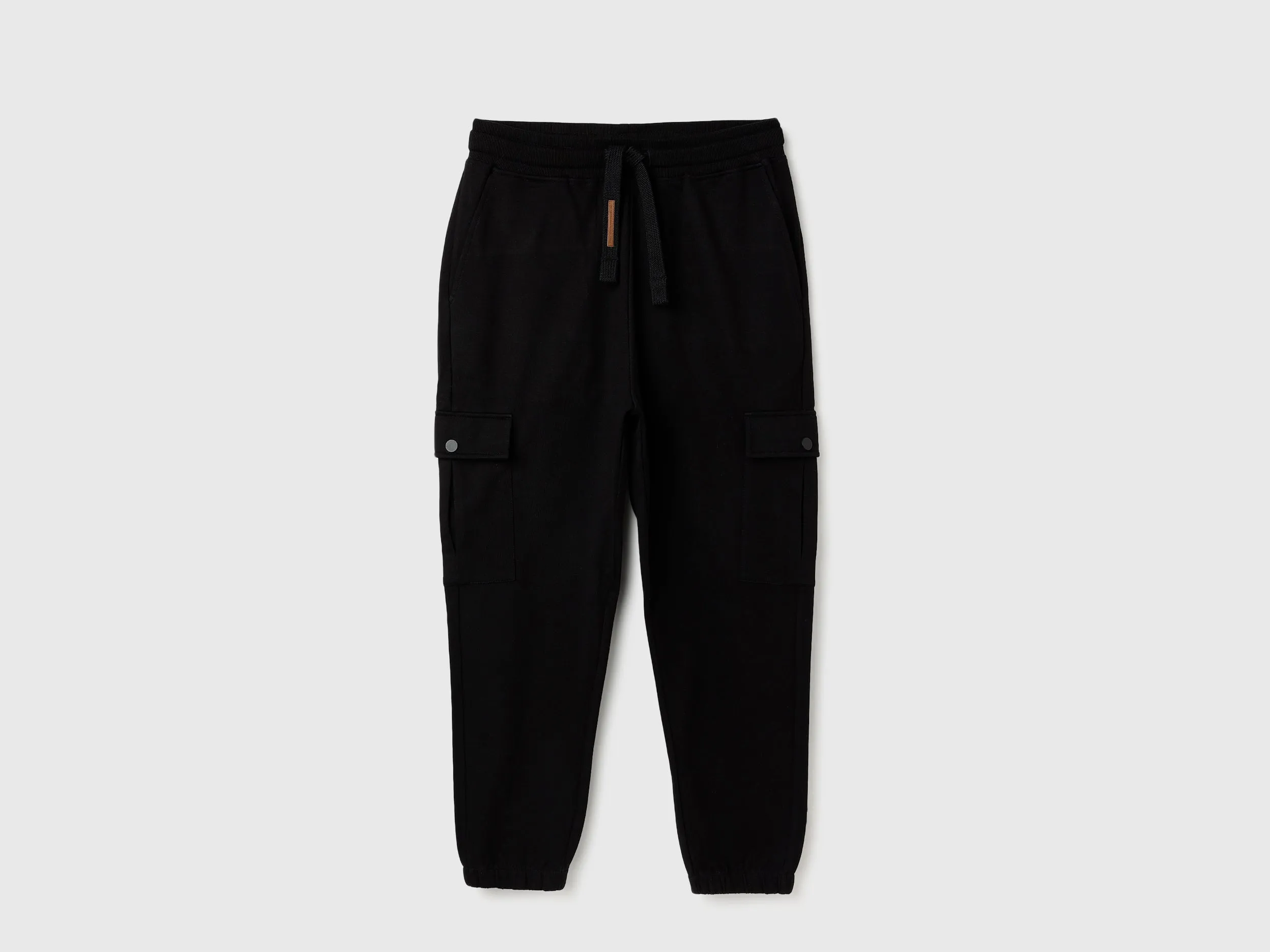 Solid Relaxed Fit Trousers