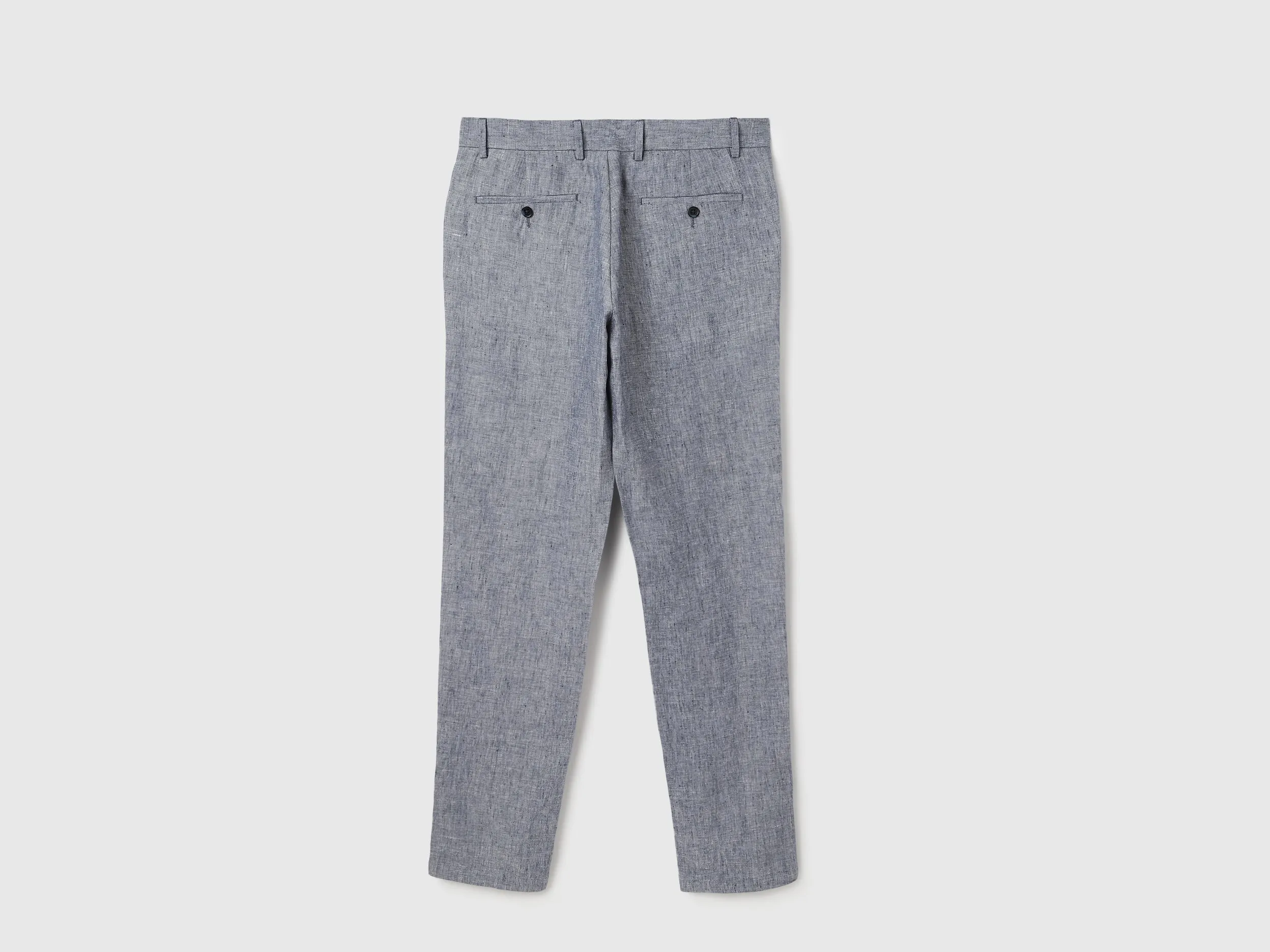 Solid Relaxed Fit Trousers