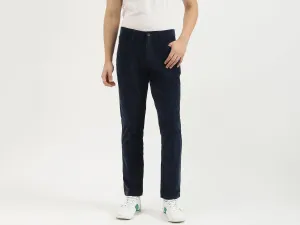 Solid Relaxed Fit Trousers