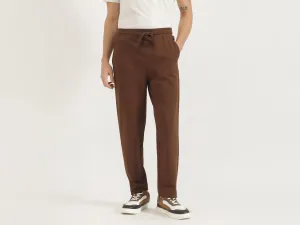 Solid Relaxed Fit Trousers