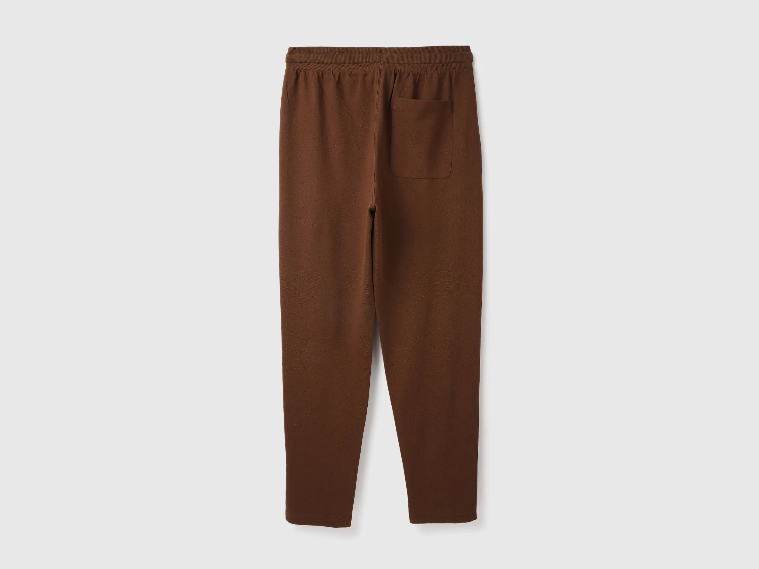 Solid Relaxed Fit Trousers