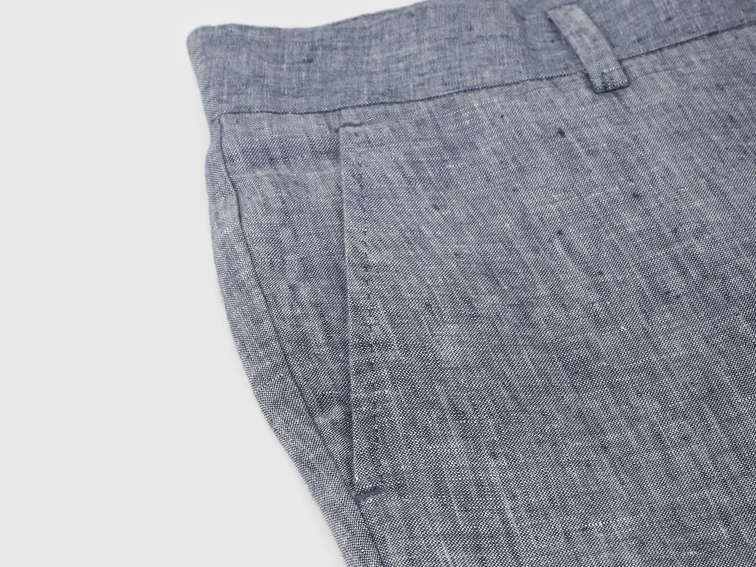 Solid Relaxed Fit Trousers