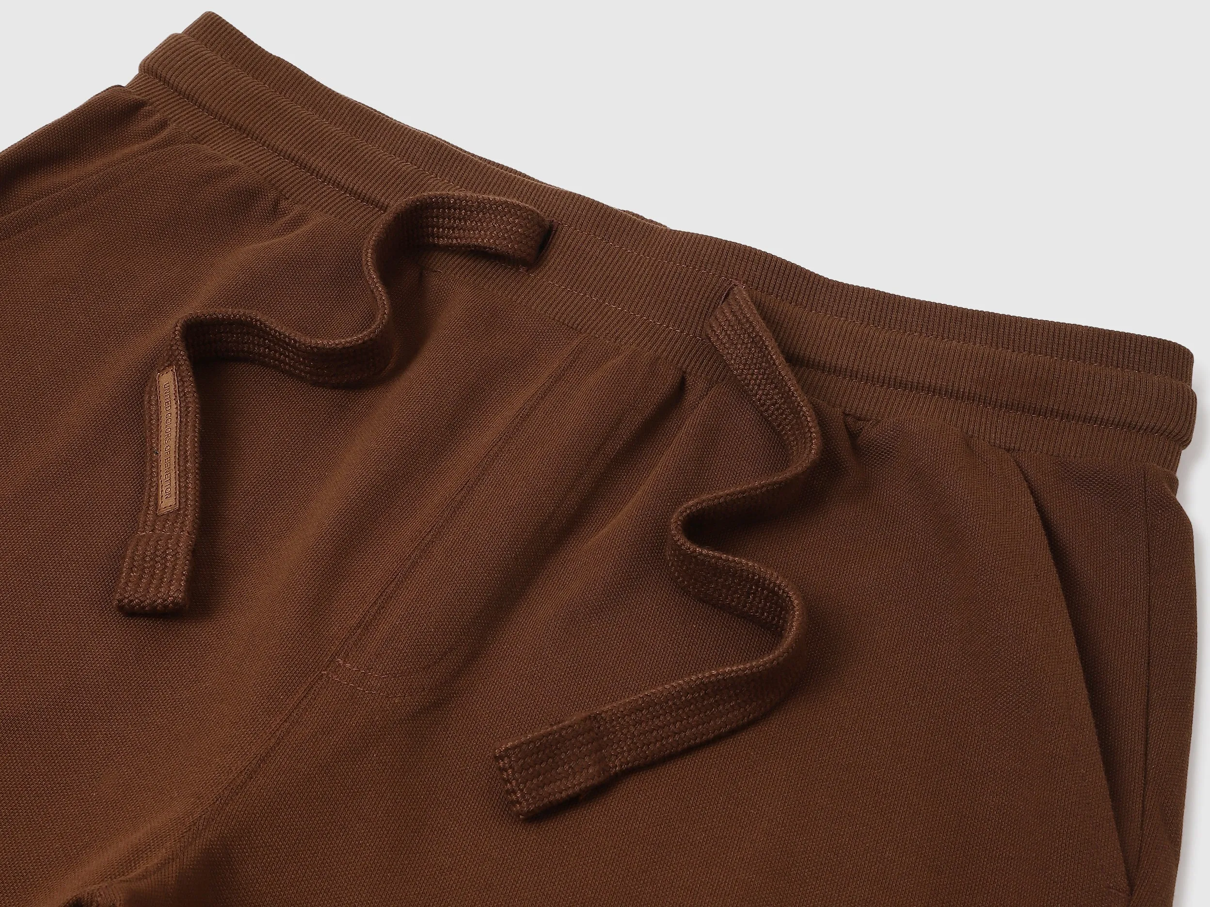 Solid Relaxed Fit Trousers