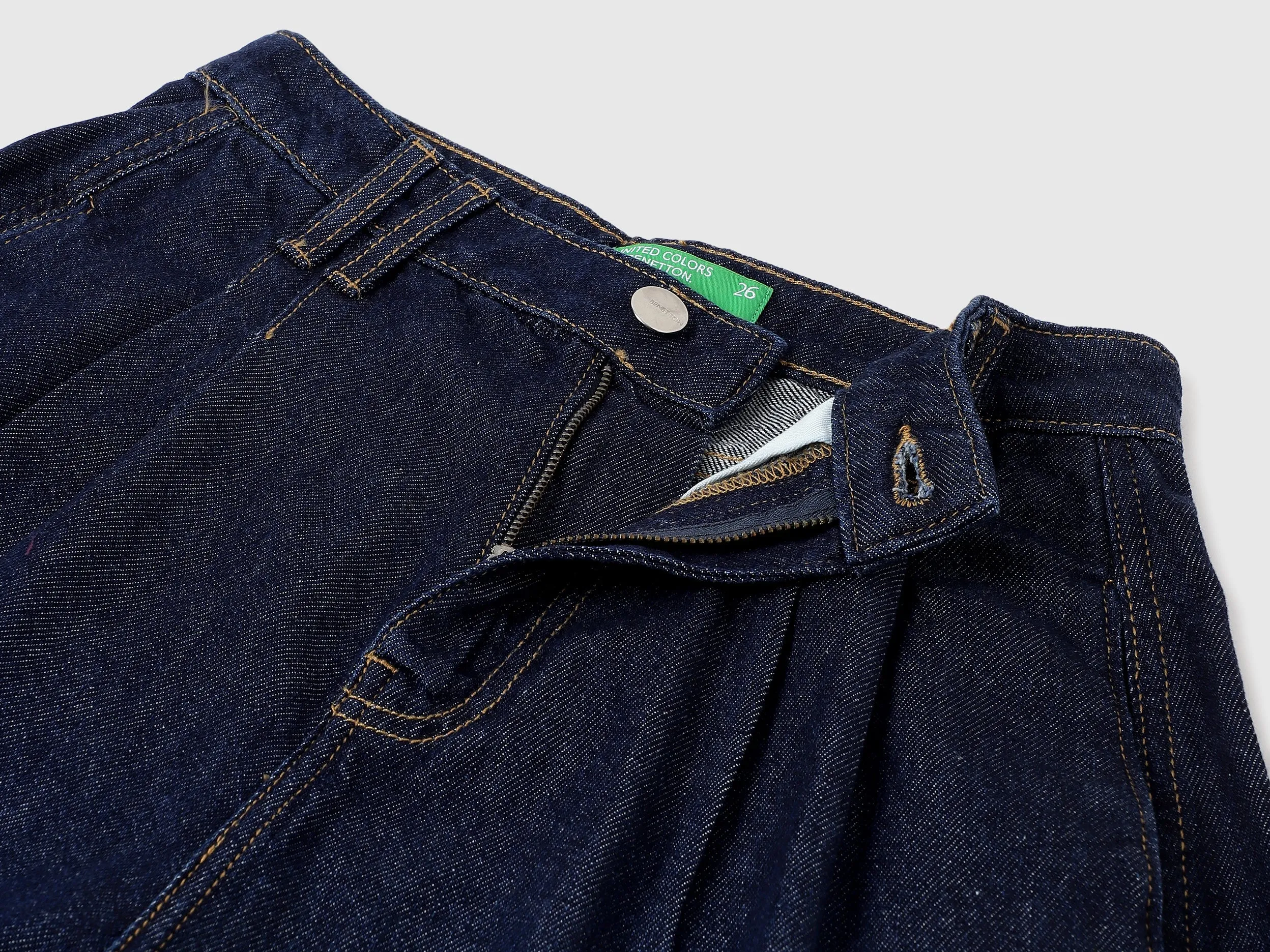 Solid Wide Leg Trousers