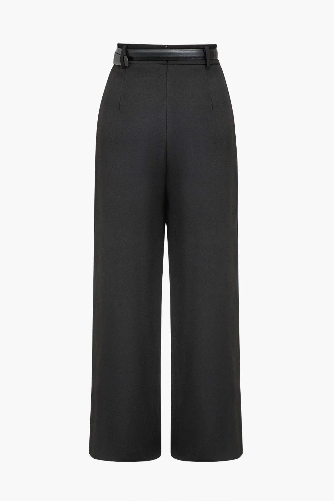 Sophie - Asymmetrical Wrap Belted Woman's Trousers