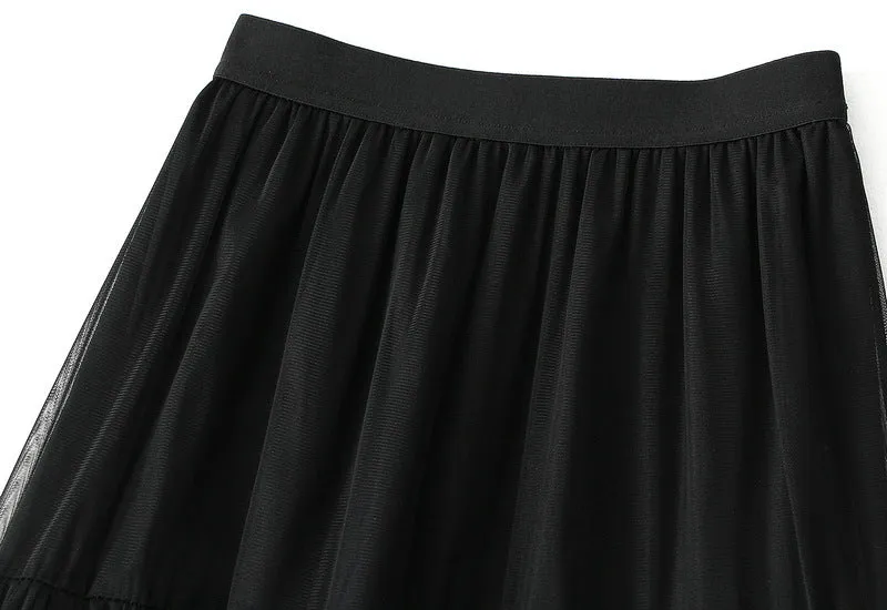 Spring Fairy Sweet Cake Layer Skirt
