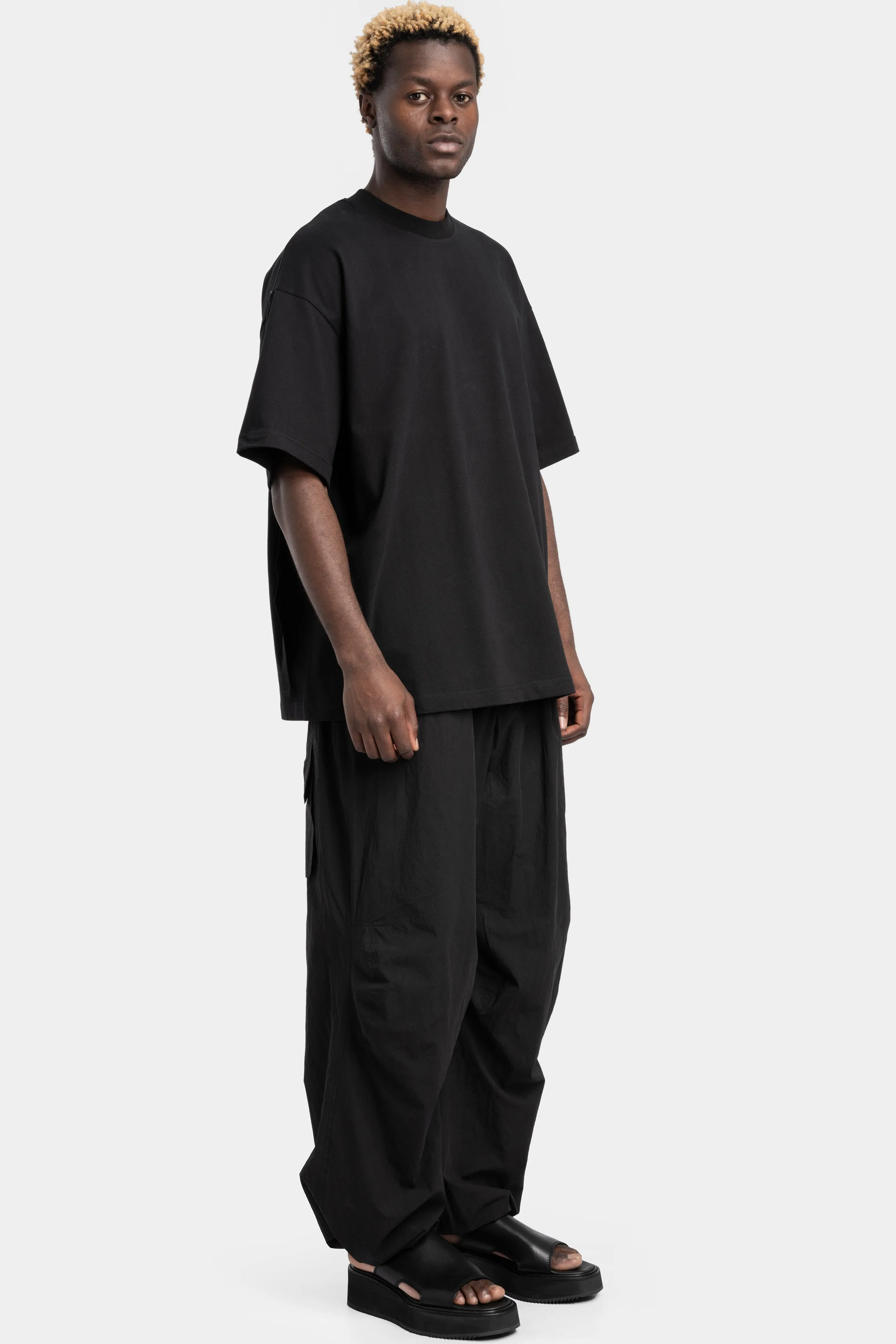 Strapped t-shirt, Black