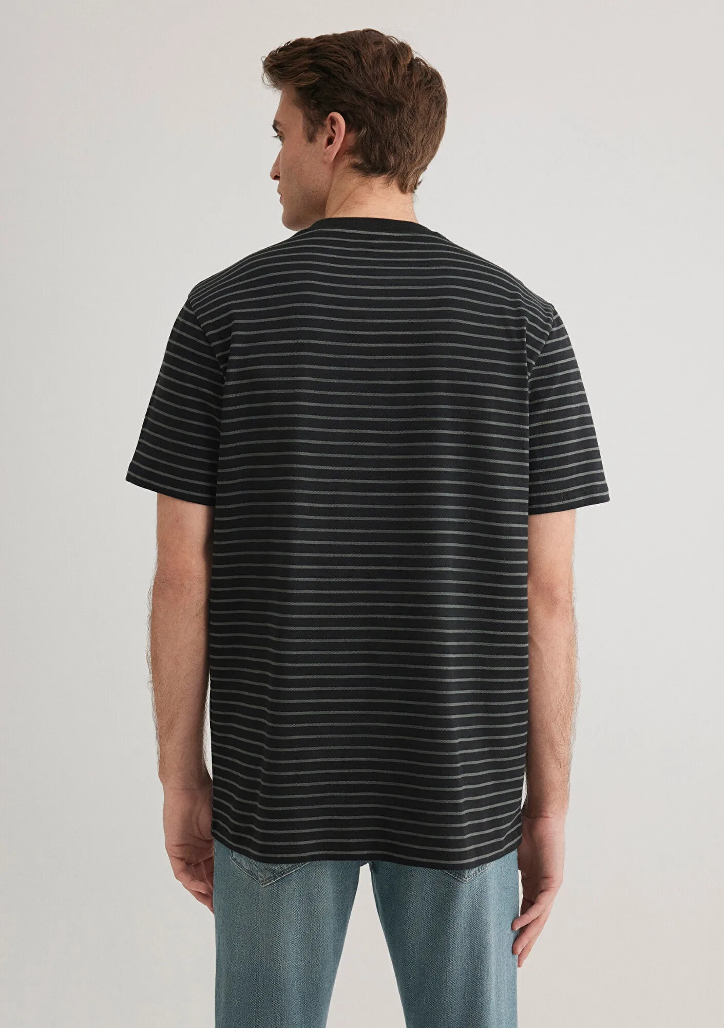 Striped Black T-shirt