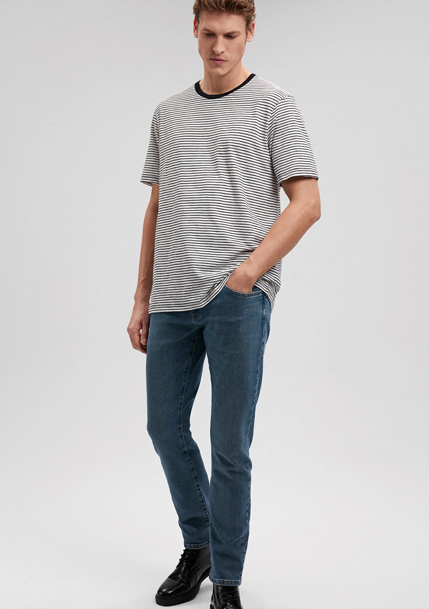 Striped Black T-Shirt