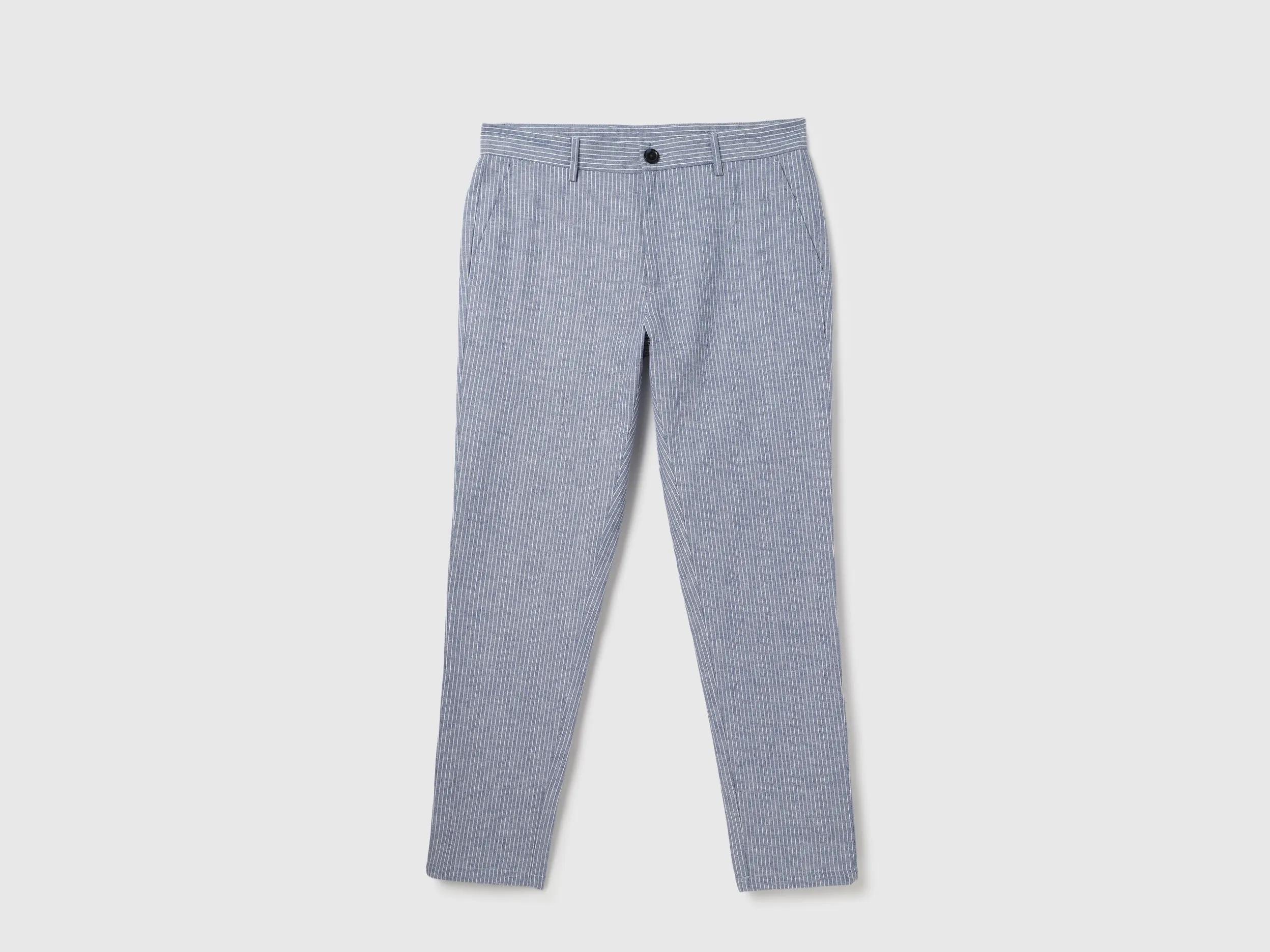 Striped Relaxed Fit Trousers