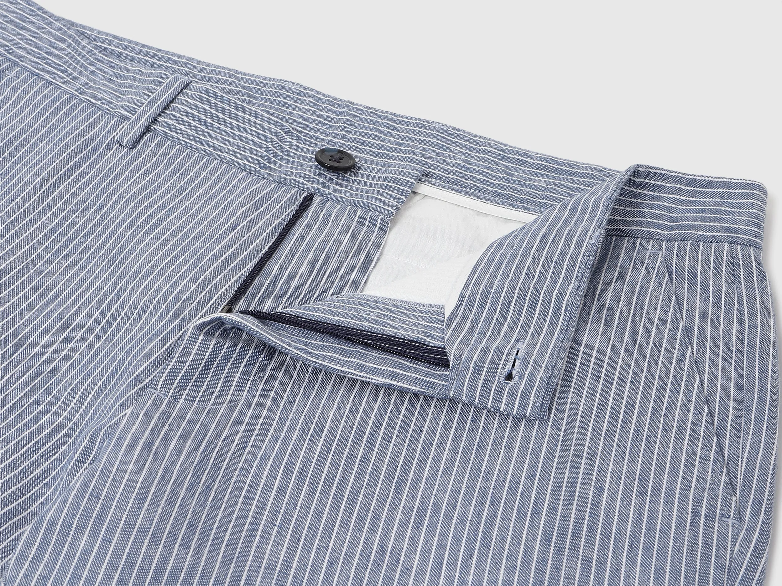 Striped Relaxed Fit Trousers