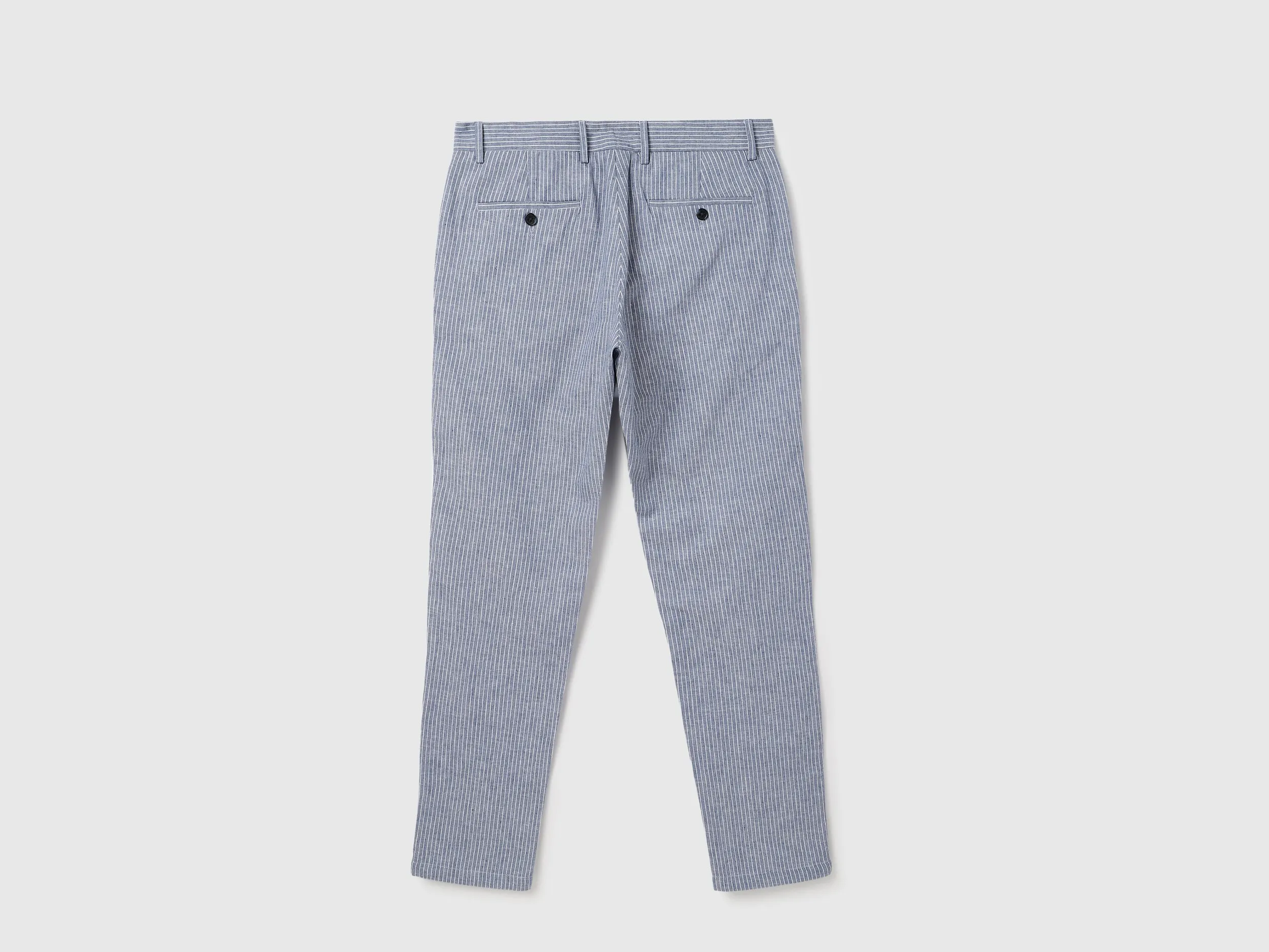 Striped Relaxed Fit Trousers