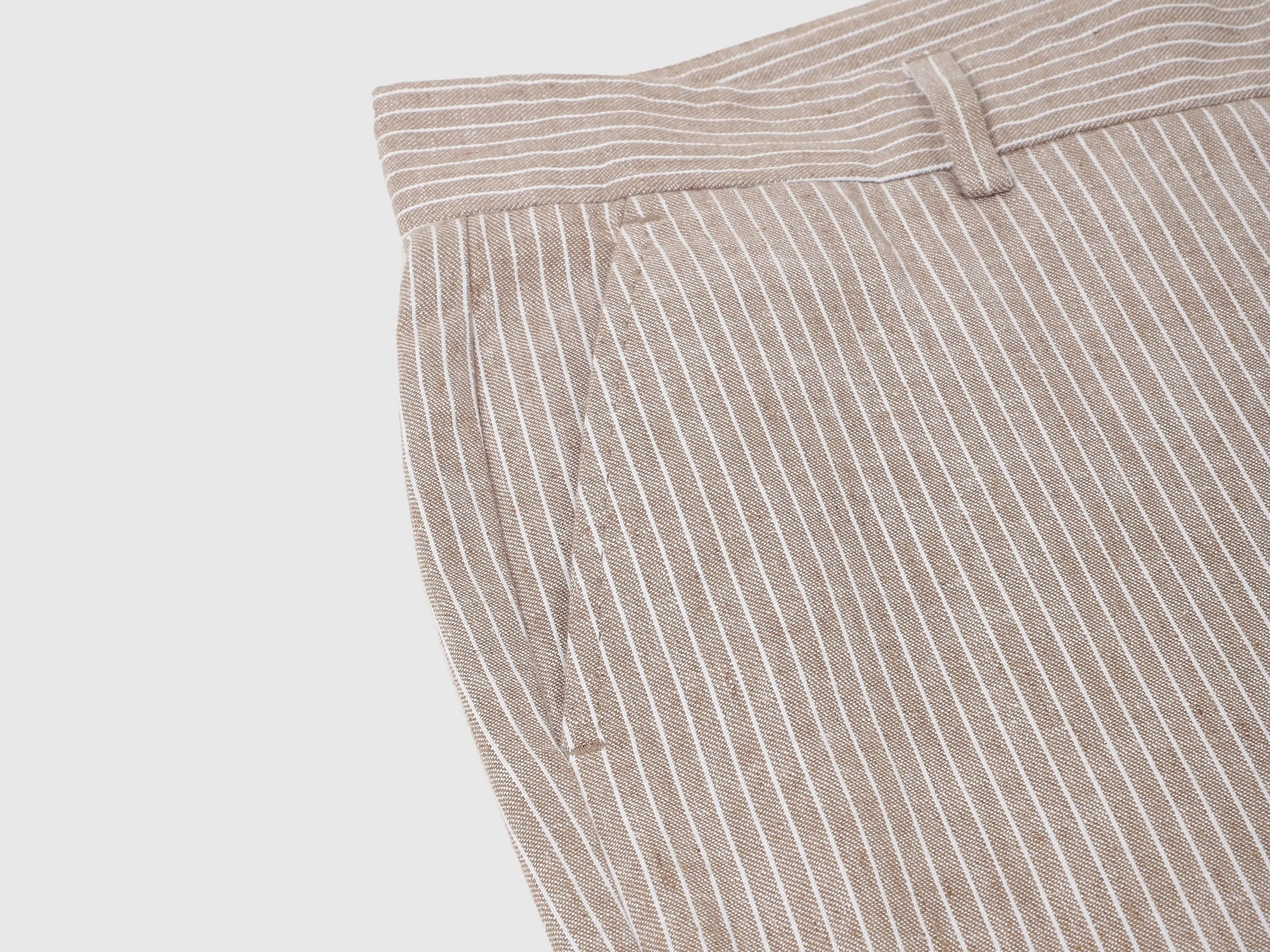 Striped Relaxed Fit Trousers
