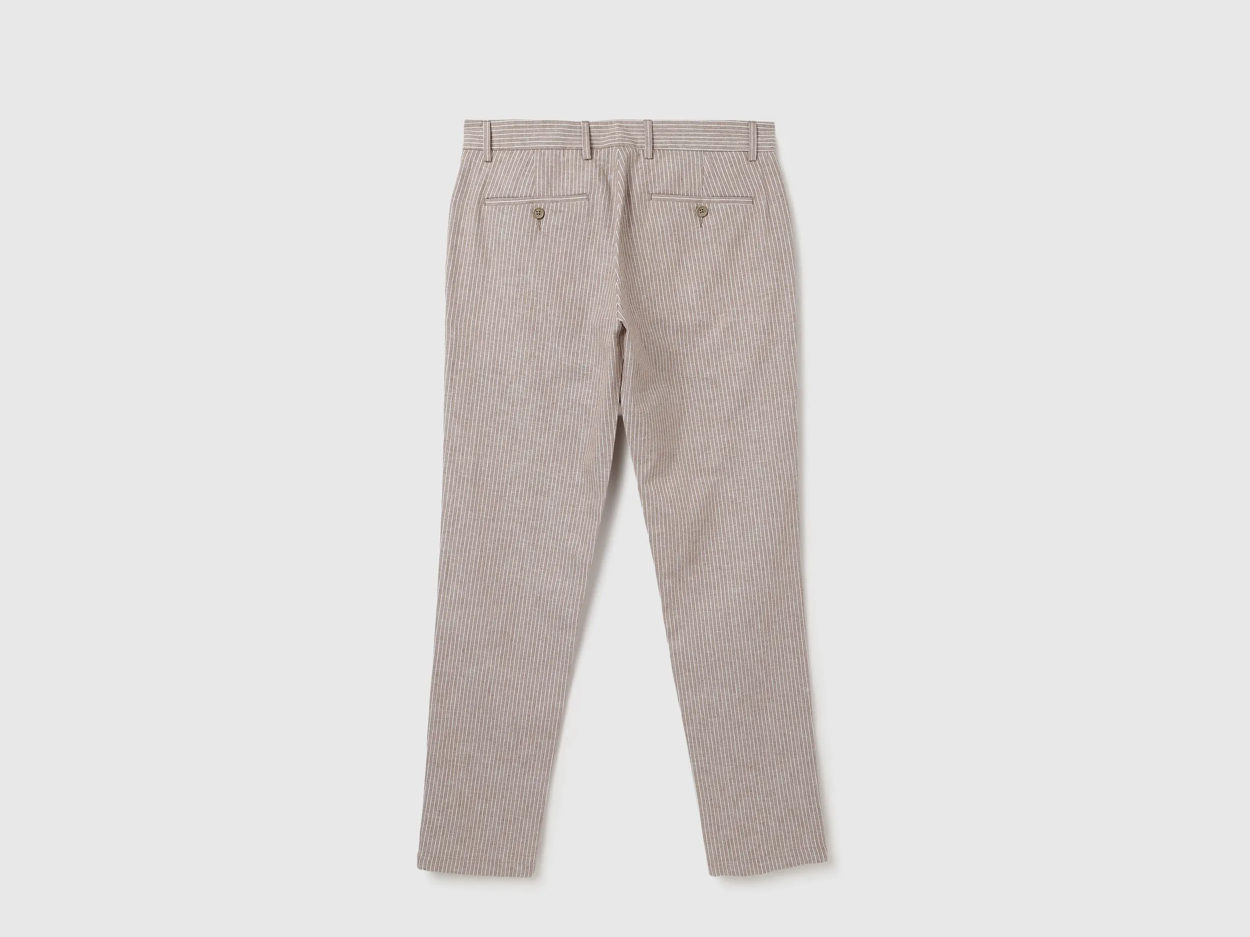 Striped Relaxed Fit Trousers