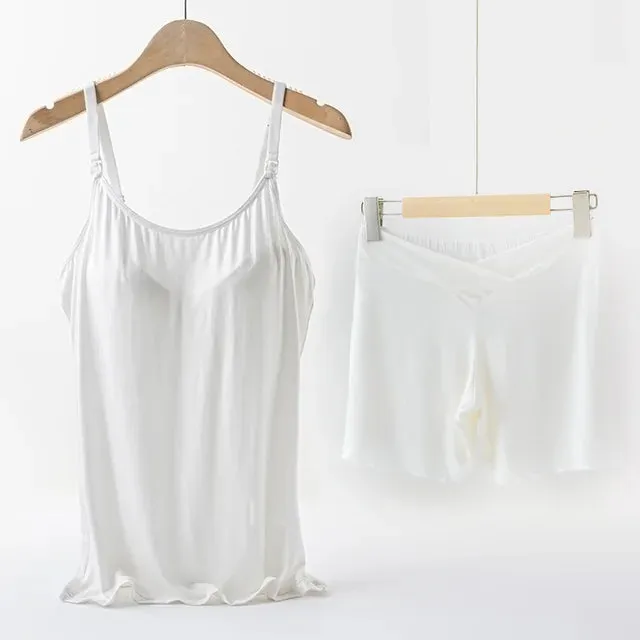 Sustainable Comfort Pajamas | Everyday Cami | Nursing