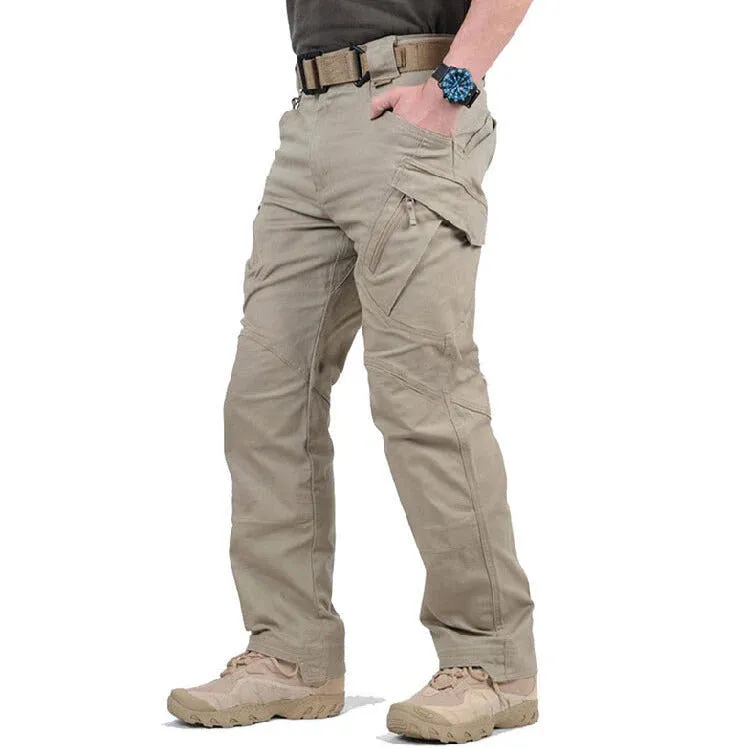 Tactical Edge™ | Men's Waterproof Tactical Trousers | Multifunctional Design, Durable Fabric & Adjustable Fit