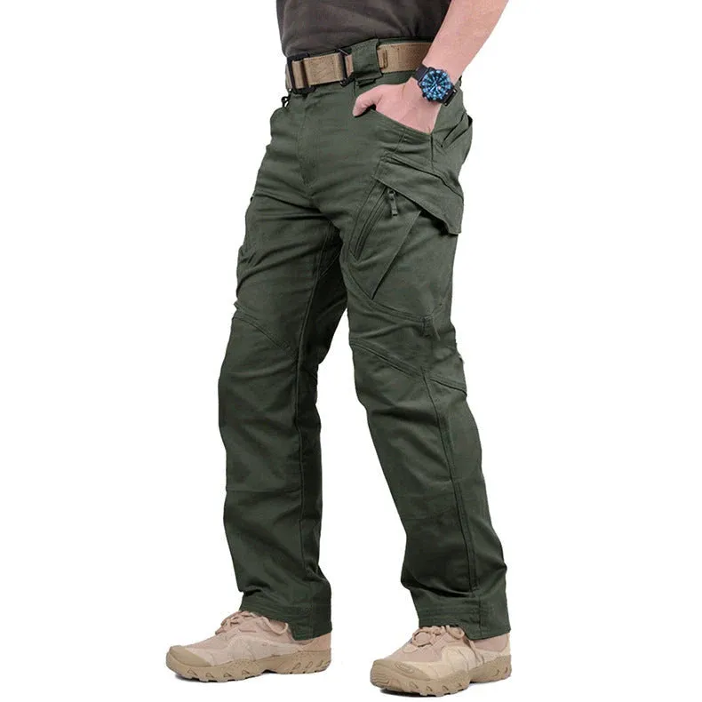 Tactical Edge™ | Men's Waterproof Tactical Trousers | Multifunctional Design, Durable Fabric & Adjustable Fit