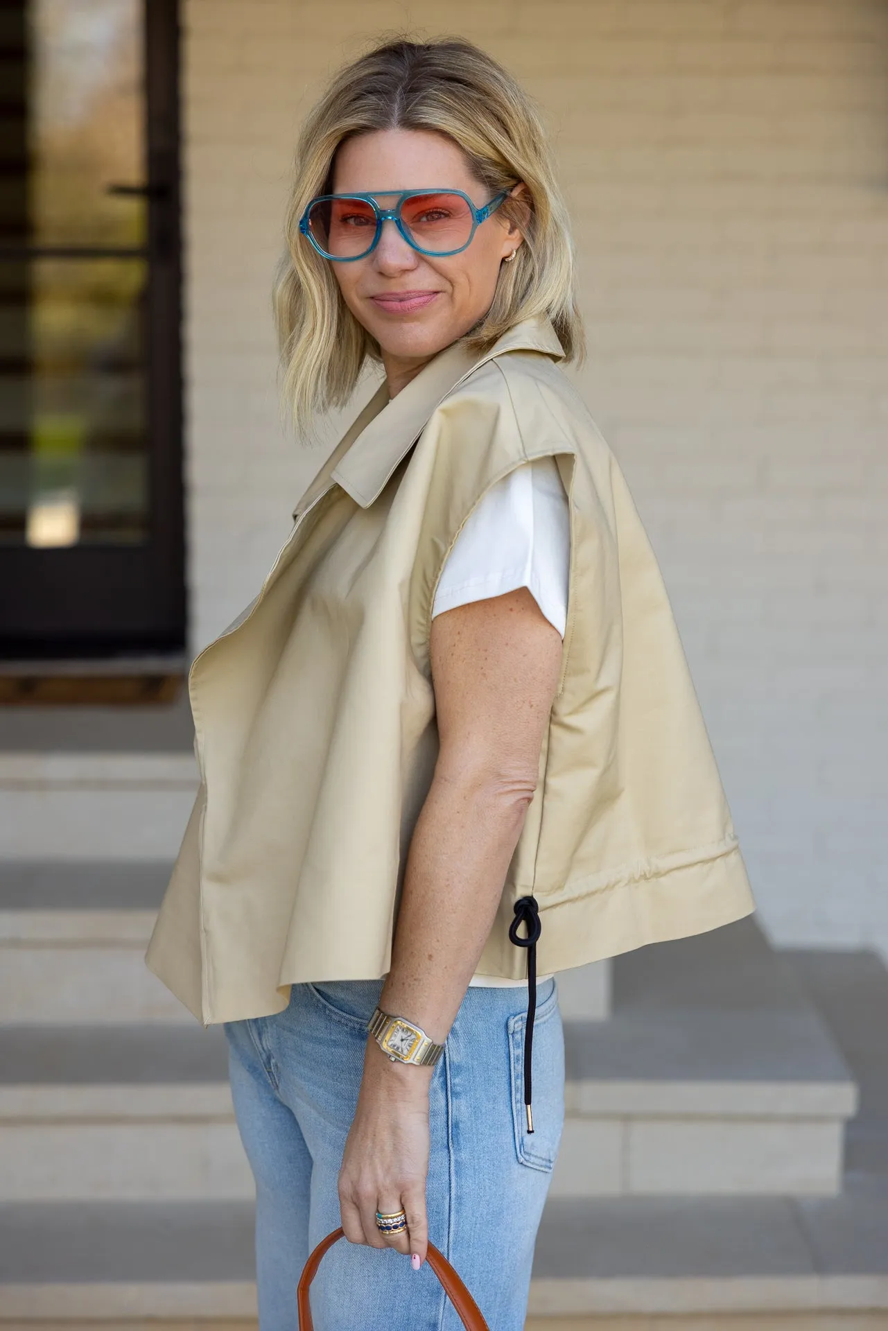 TEAGAN TRENCH VEST