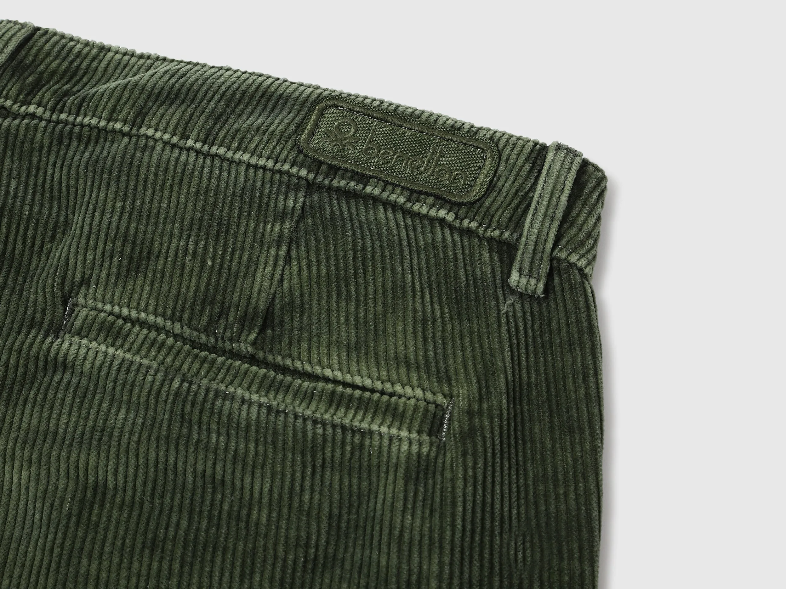 Textured Relaxed Fit Trousers