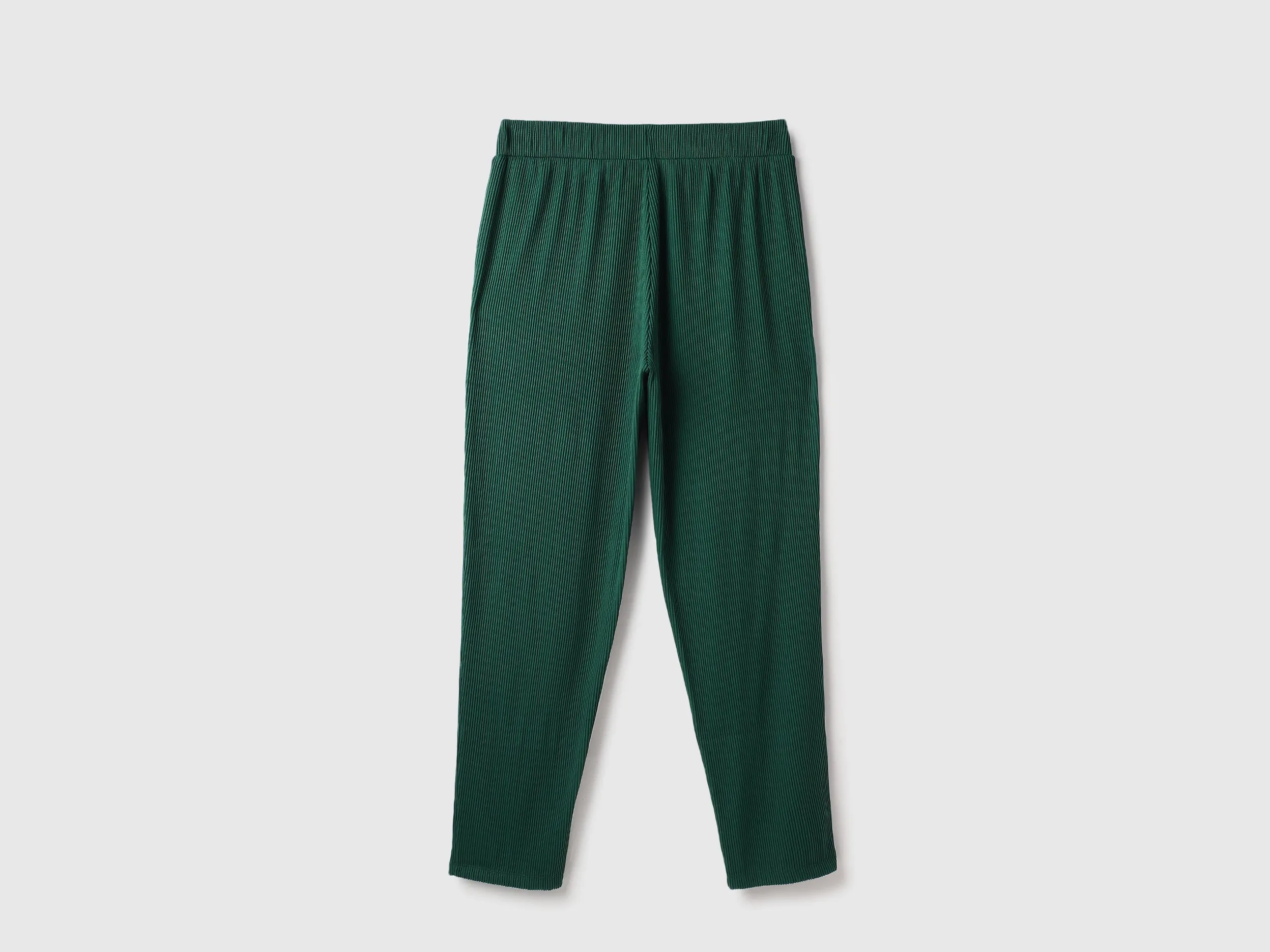 Textured Relaxed Fit Trousers