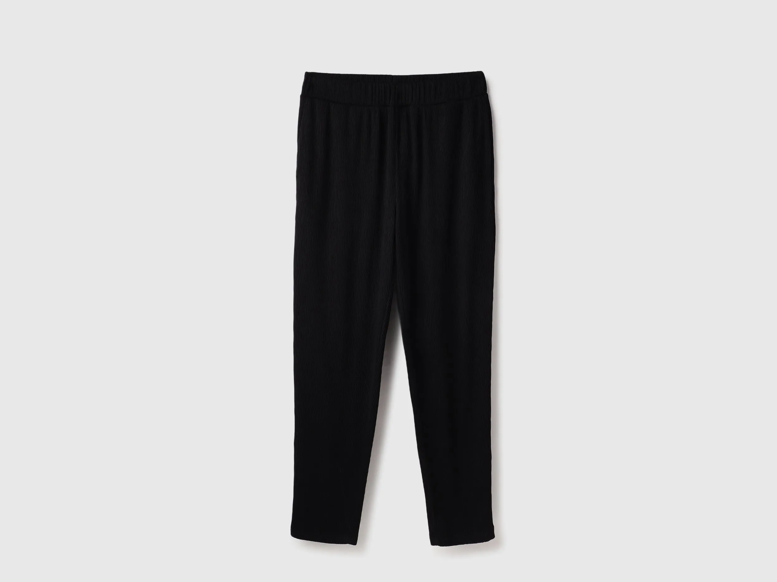 Textured Relaxed Fit Trousers