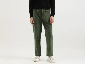 Textured Relaxed Fit Trousers