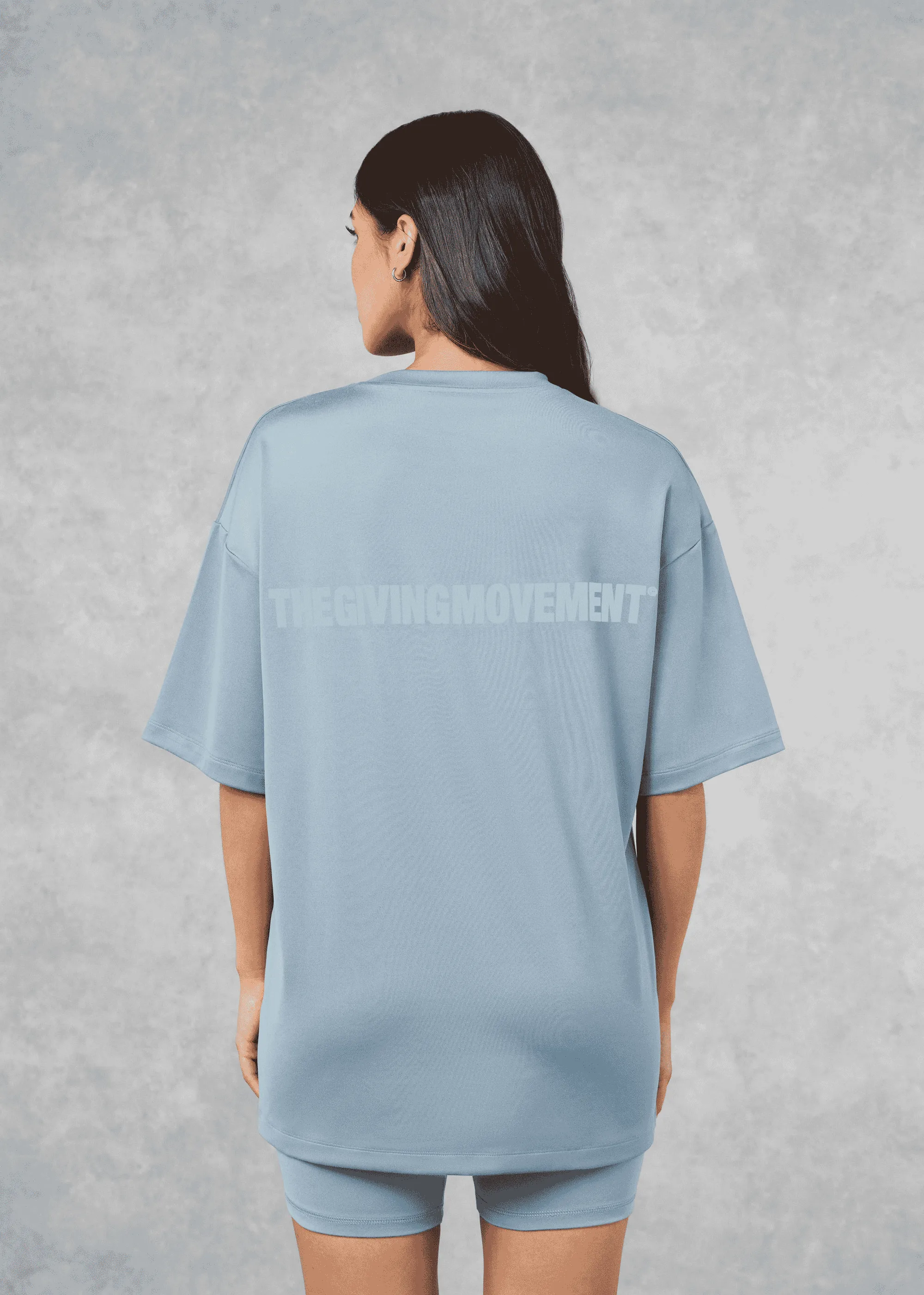 THE GIVING MOVEMENT RECYCLED OVERSIZED T SHIRT