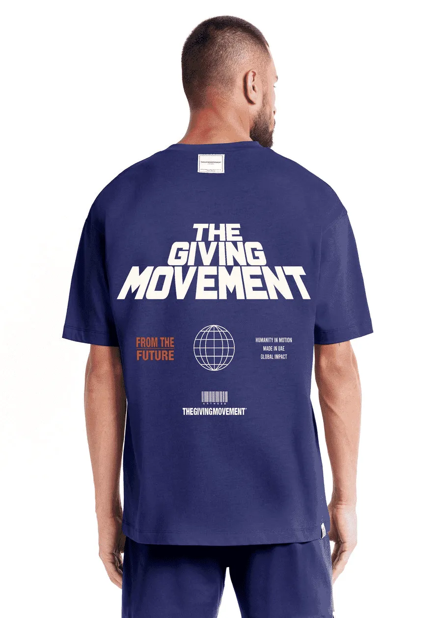 THE GIVING MOVEMENT RELAXED FIT BOLD PRINT T-SHIRT