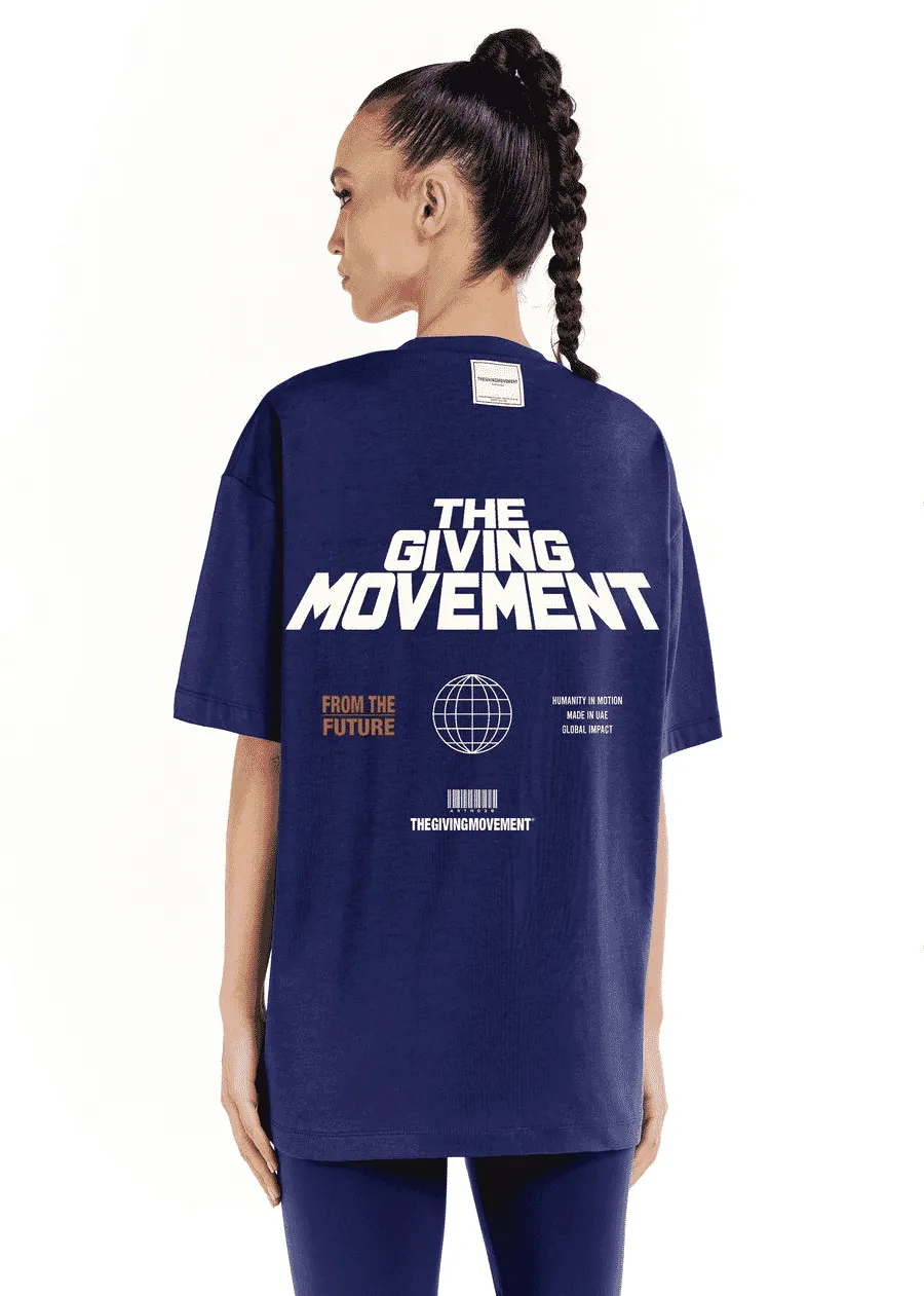 THE GIVING MOVEMENT RELAXED FIT BOLD PRINT T-SHIRT
