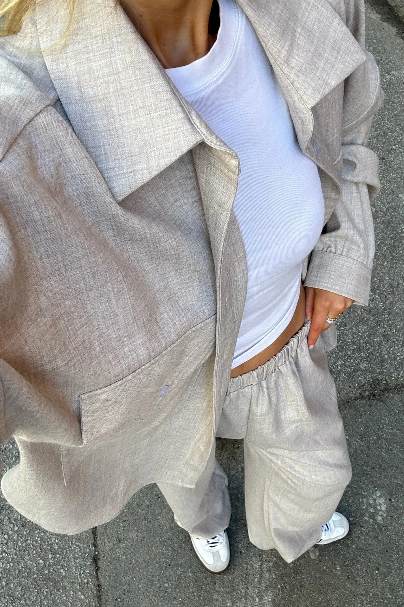 TheldaIC Skjorte - Beige