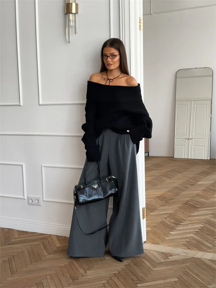 Timeless Chic Women's Wide-Leg Dress Pants