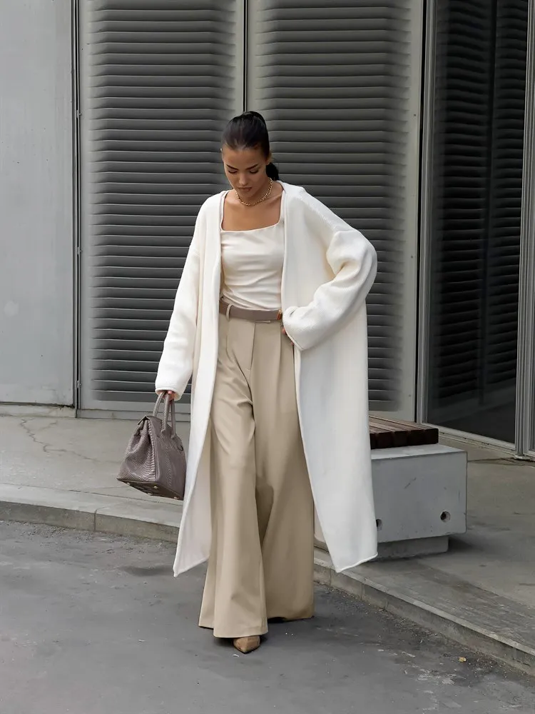 Timeless Chic Women's Wide-Leg Dress Pants