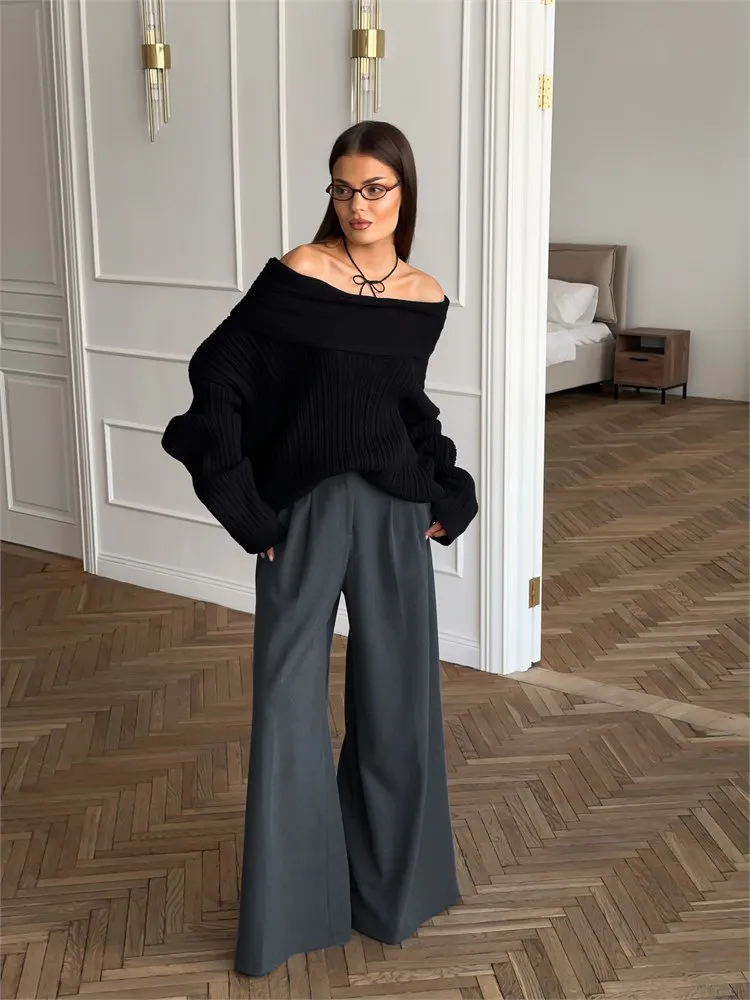 Timeless Chic Women's Wide-Leg Dress Pants