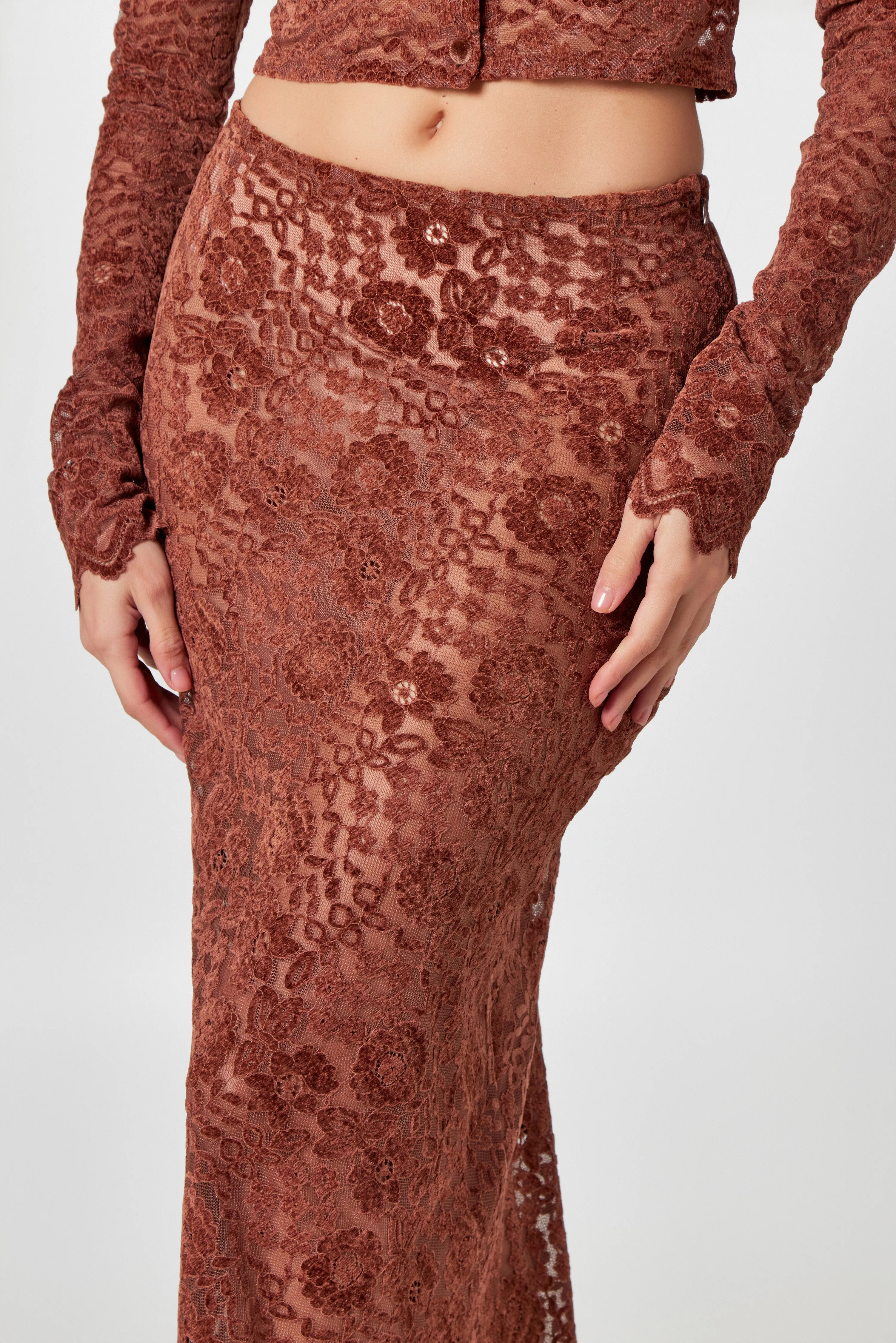 Toffee Maxi Skirt