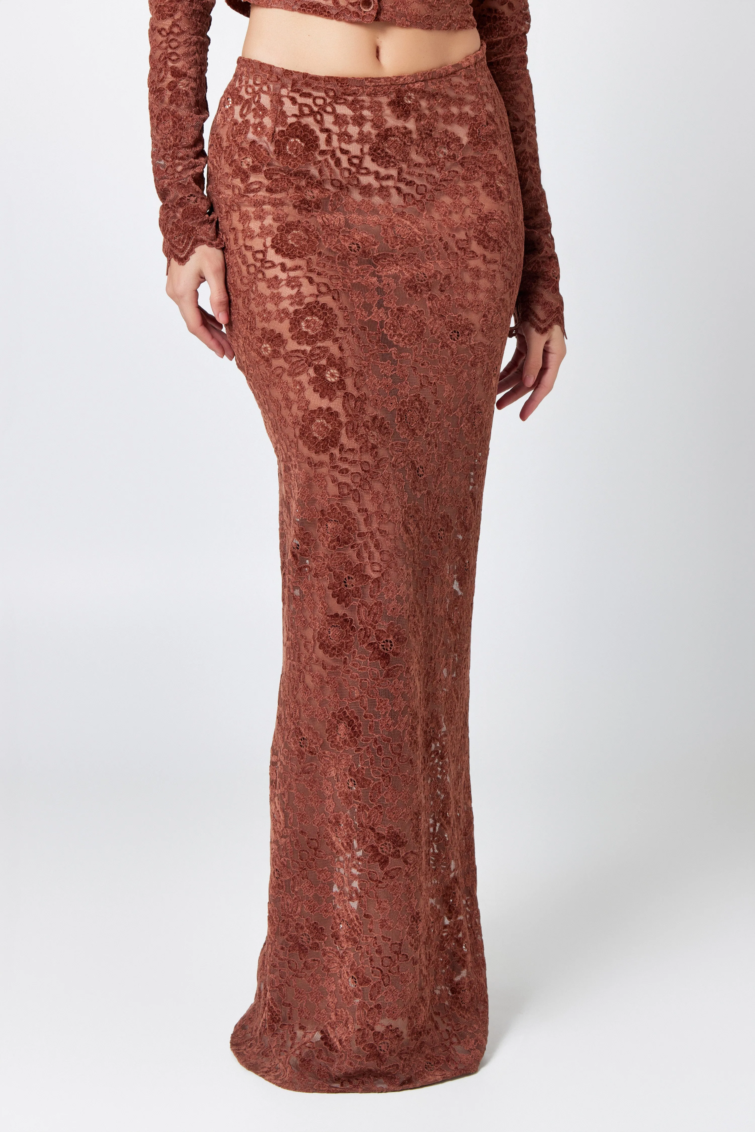 Toffee Maxi Skirt