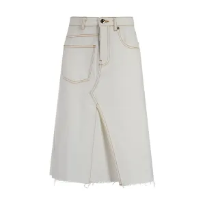 Tory Burch Denim Skirt