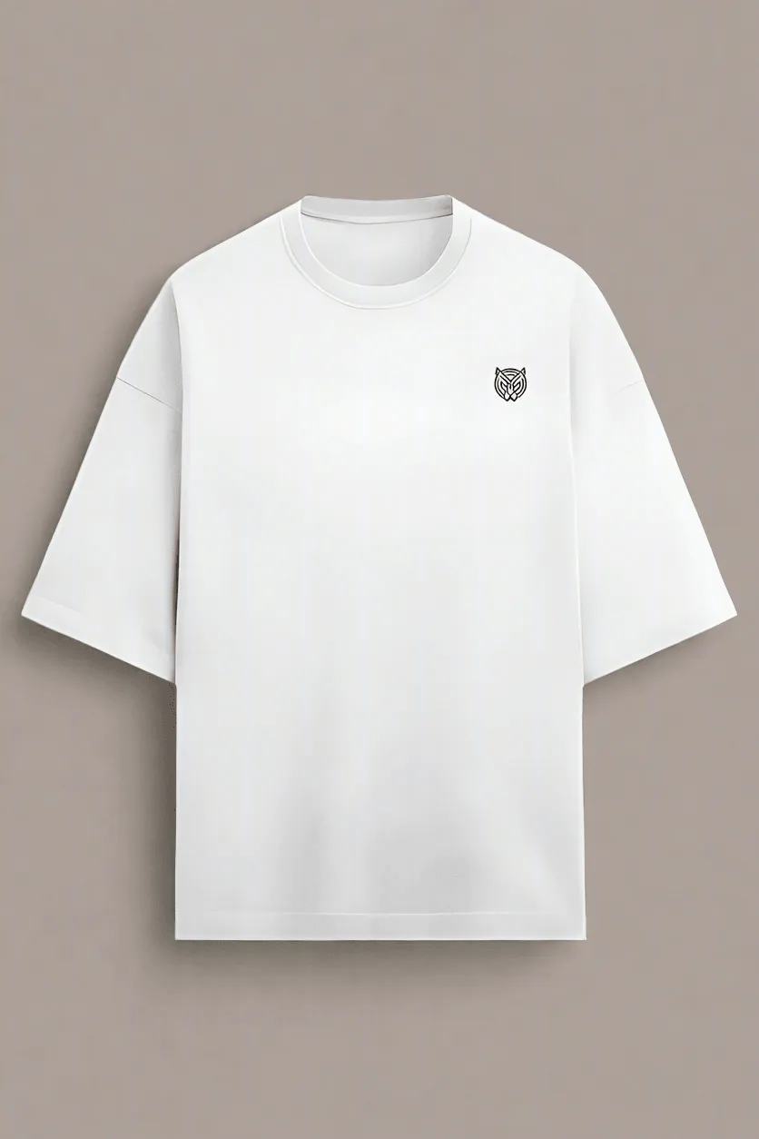Unisex Terry Oversized T-Shirt White