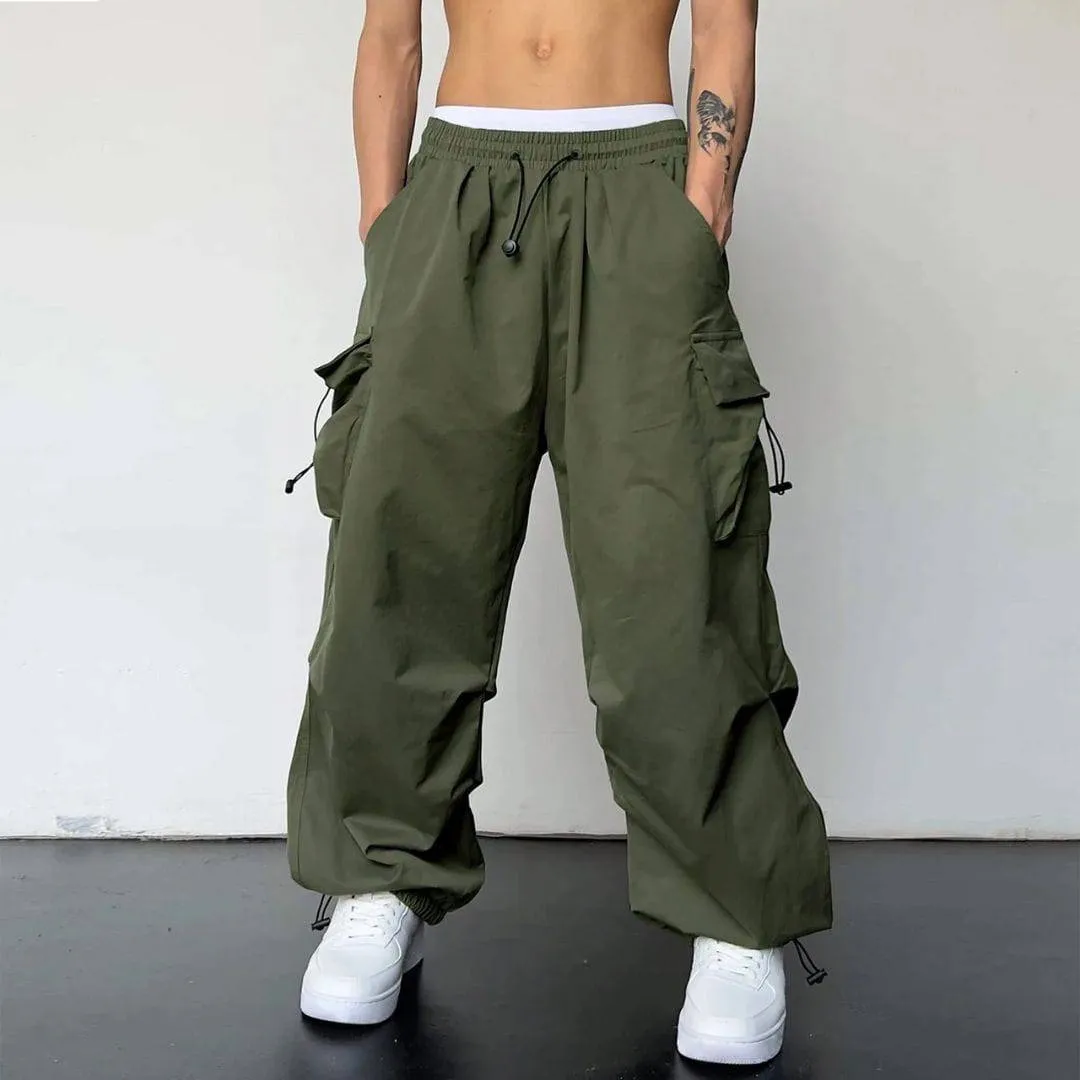 Urban Cargo Joggers with Relaxed Fit and Utility Pockets