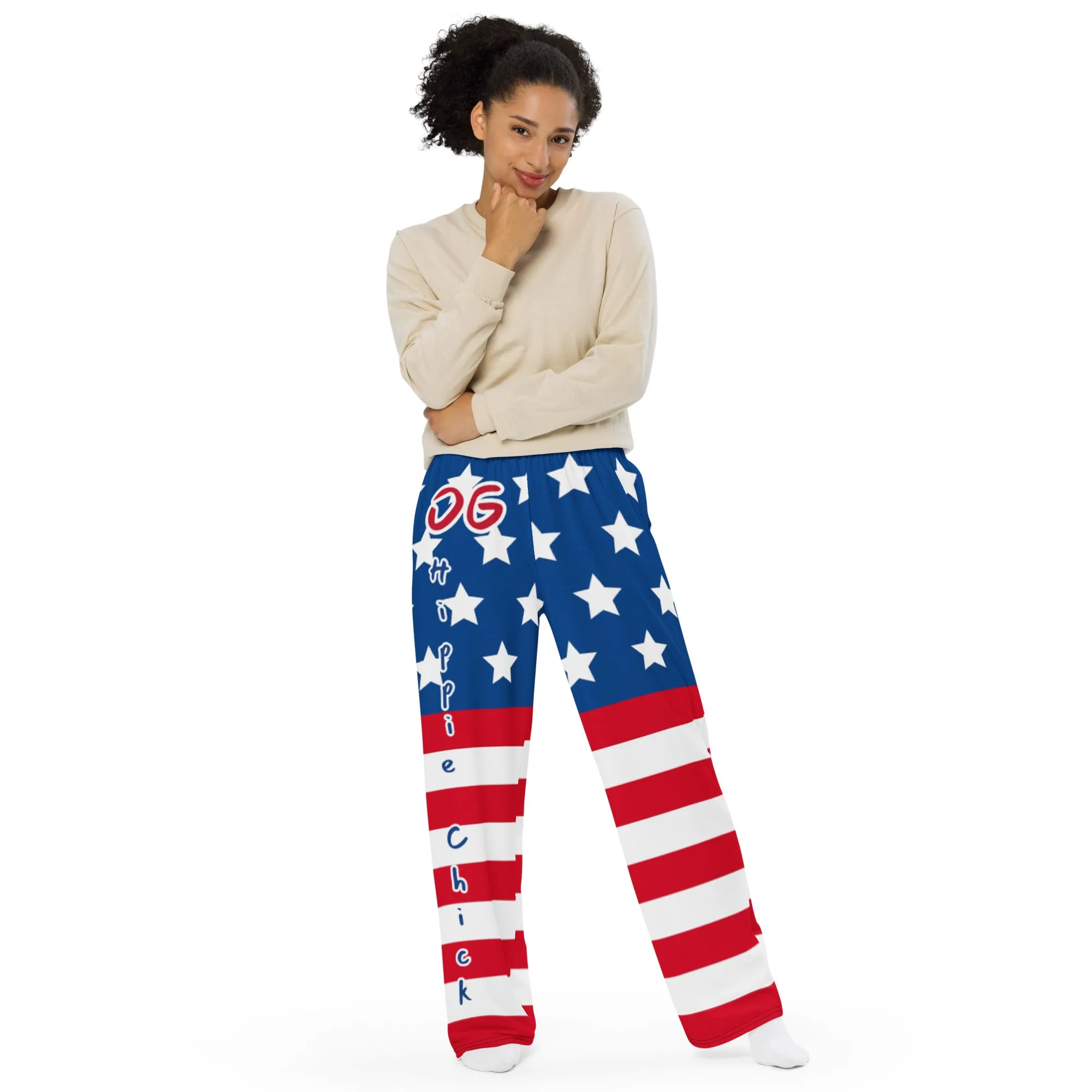 USA Unisex Pants - OG Hippie Chick