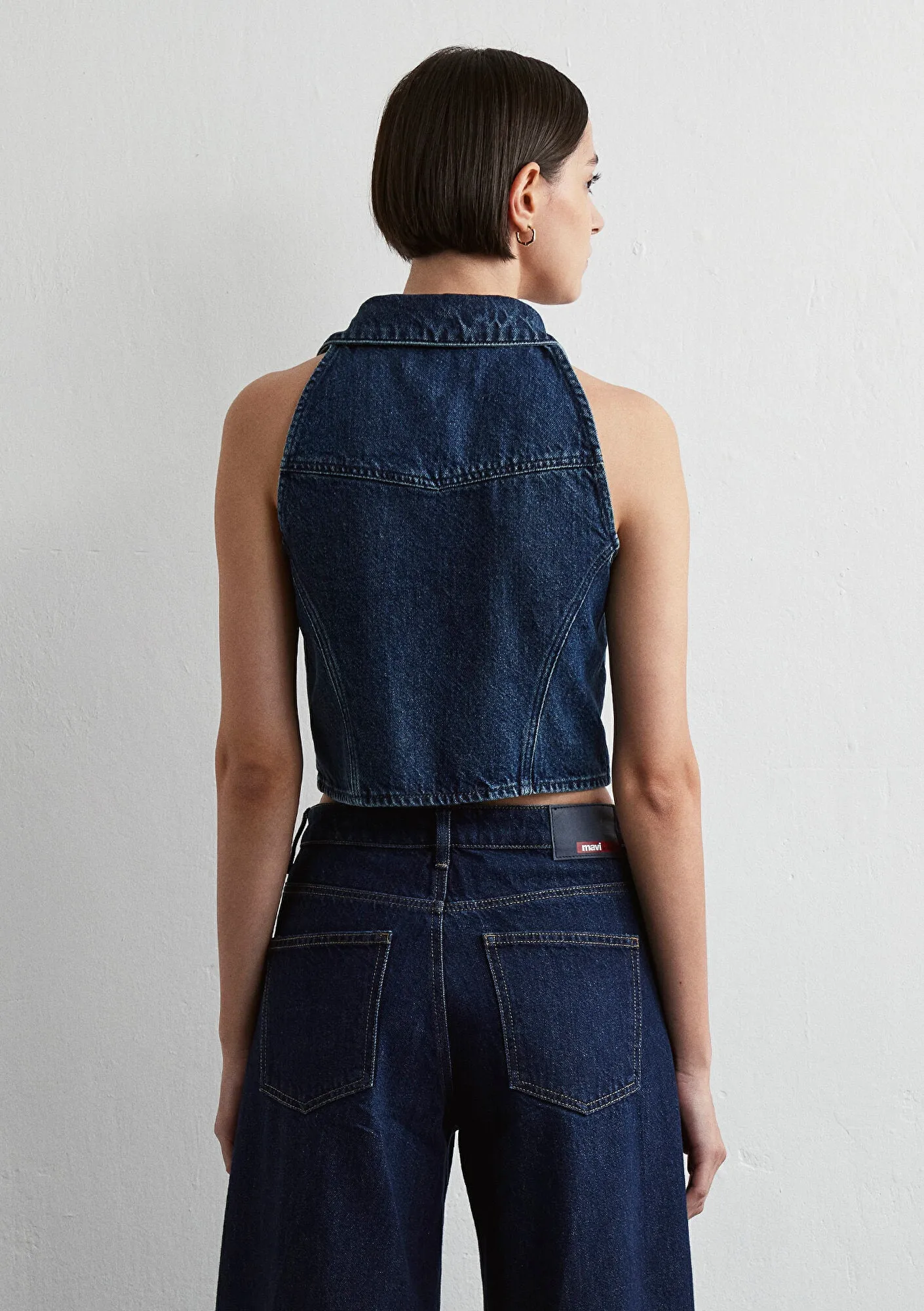 Verena Dark Blue Icon Jean Shirt