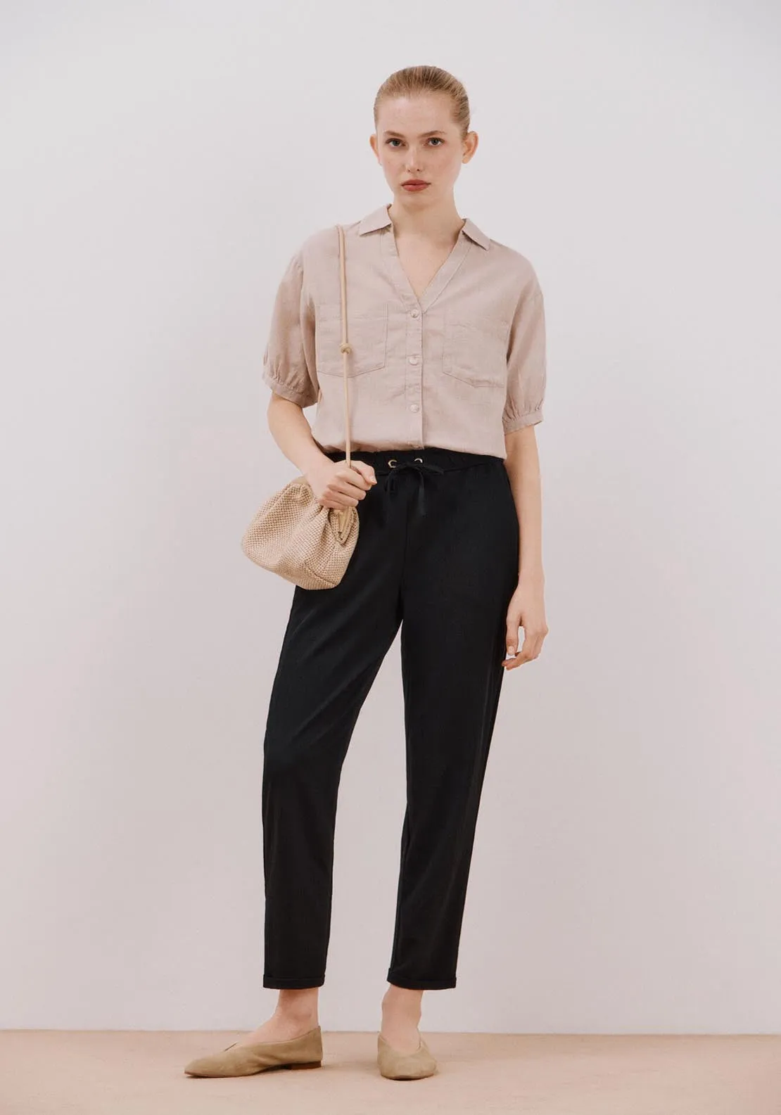 Very Fluid Pants - Black