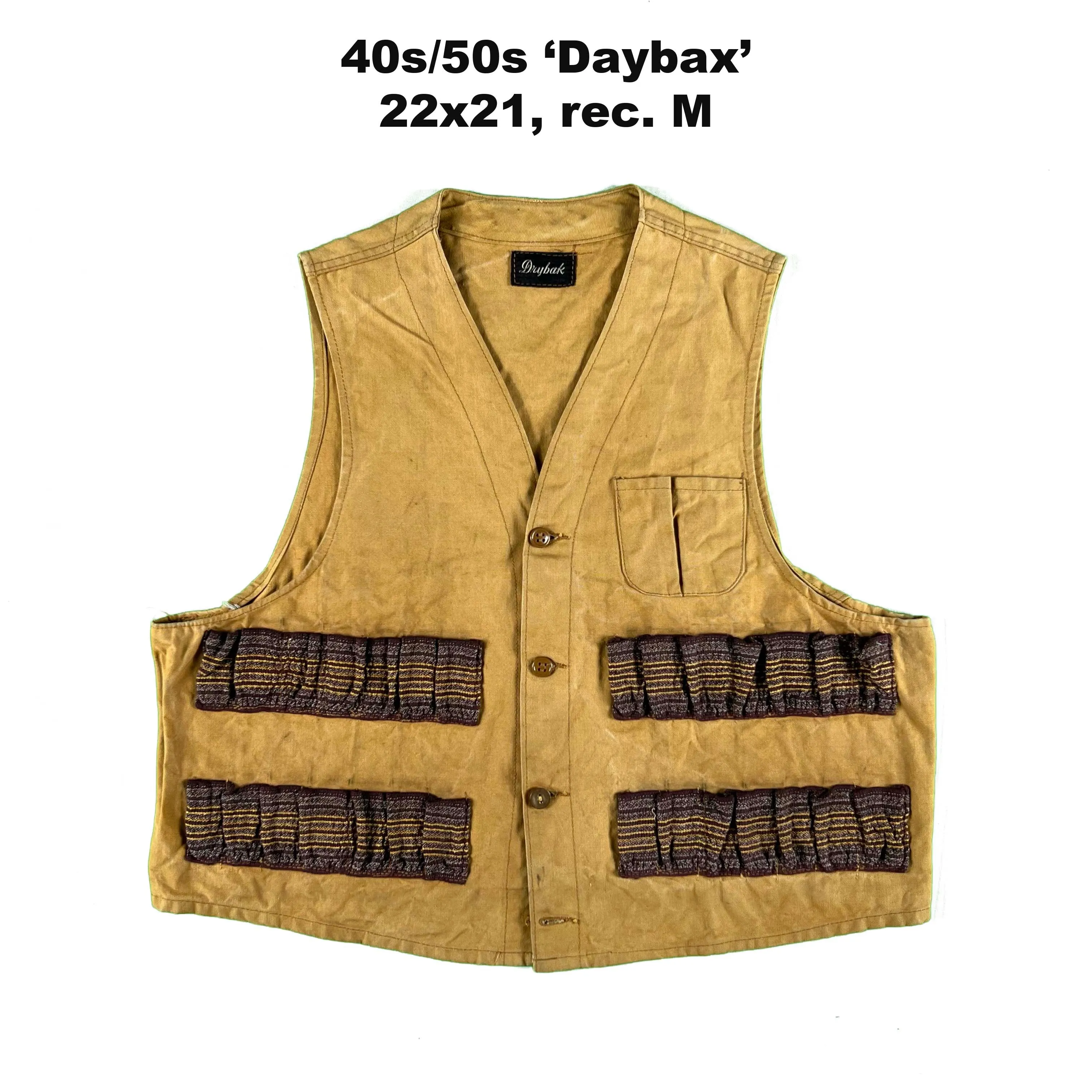 Vintage 50s/60s Hunting Vests- SELECT VEST