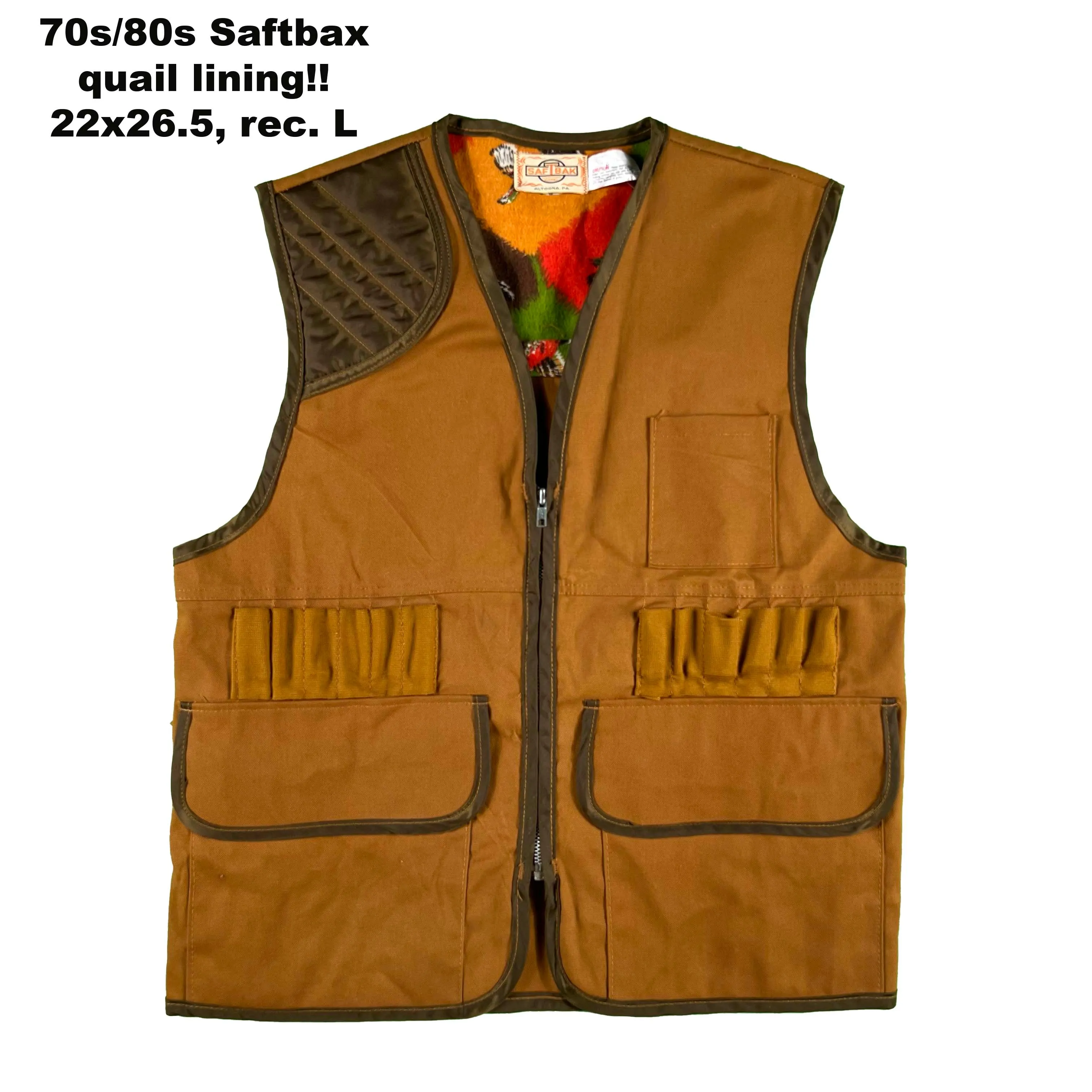 Vintage 50s/60s Hunting Vests- SELECT VEST