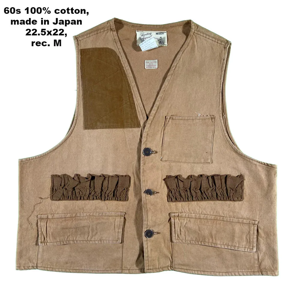 Vintage 50s/60s Hunting Vests- SELECT VEST