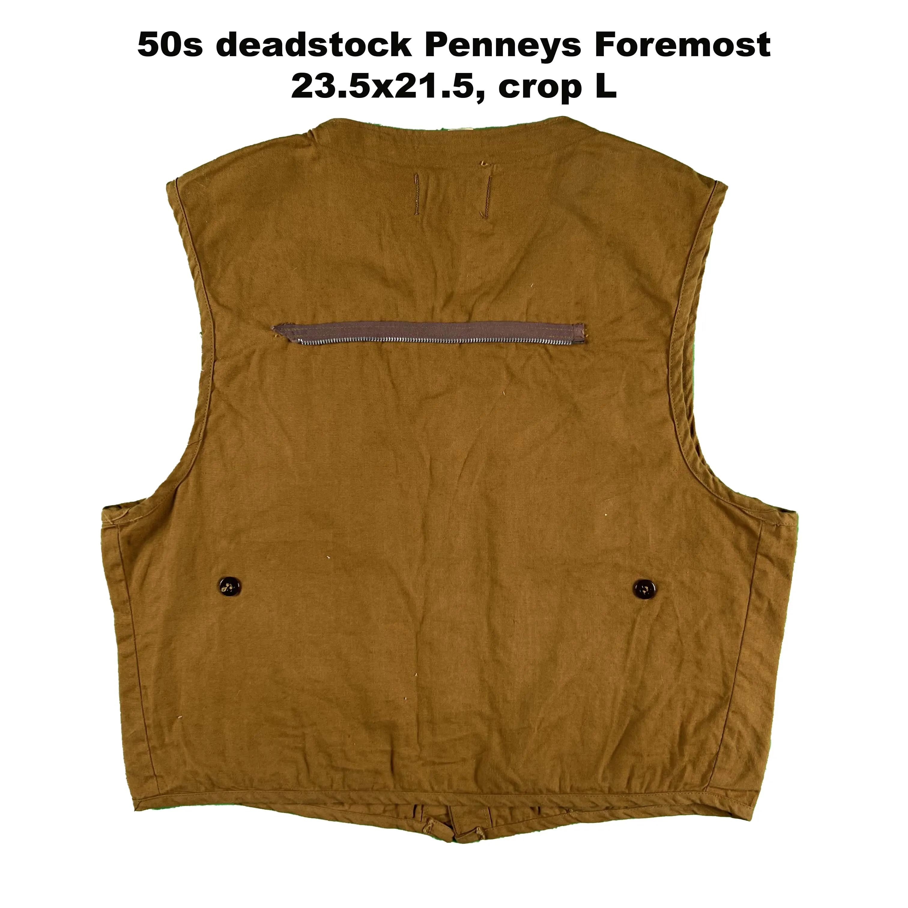 Vintage 50s/60s Hunting Vests- SELECT VEST